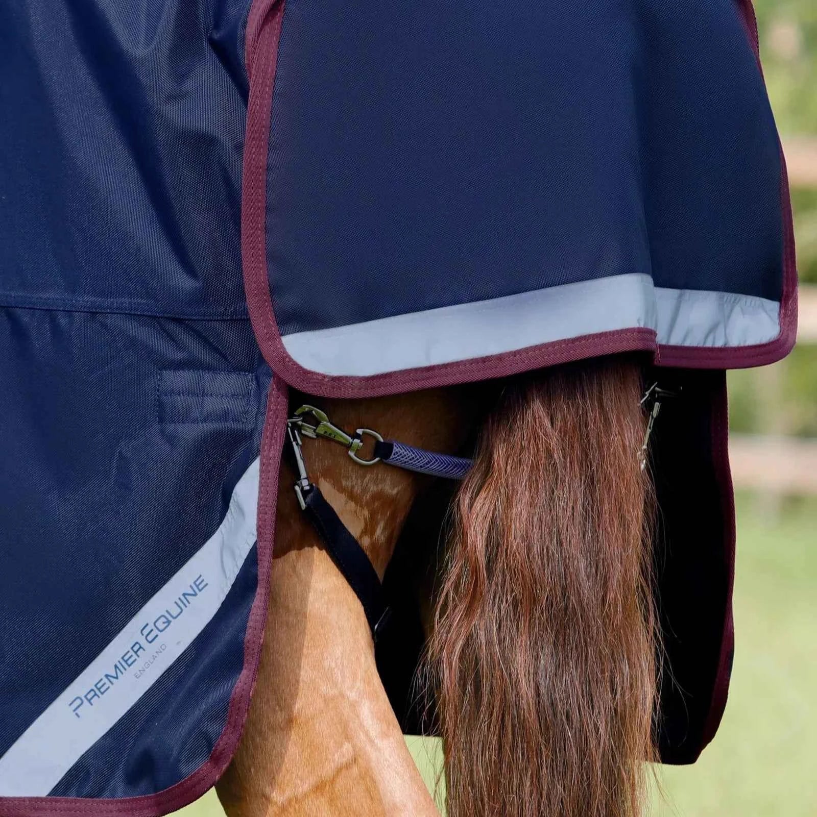 Premier Equine Titan 200g Original Turnout Rug Navy