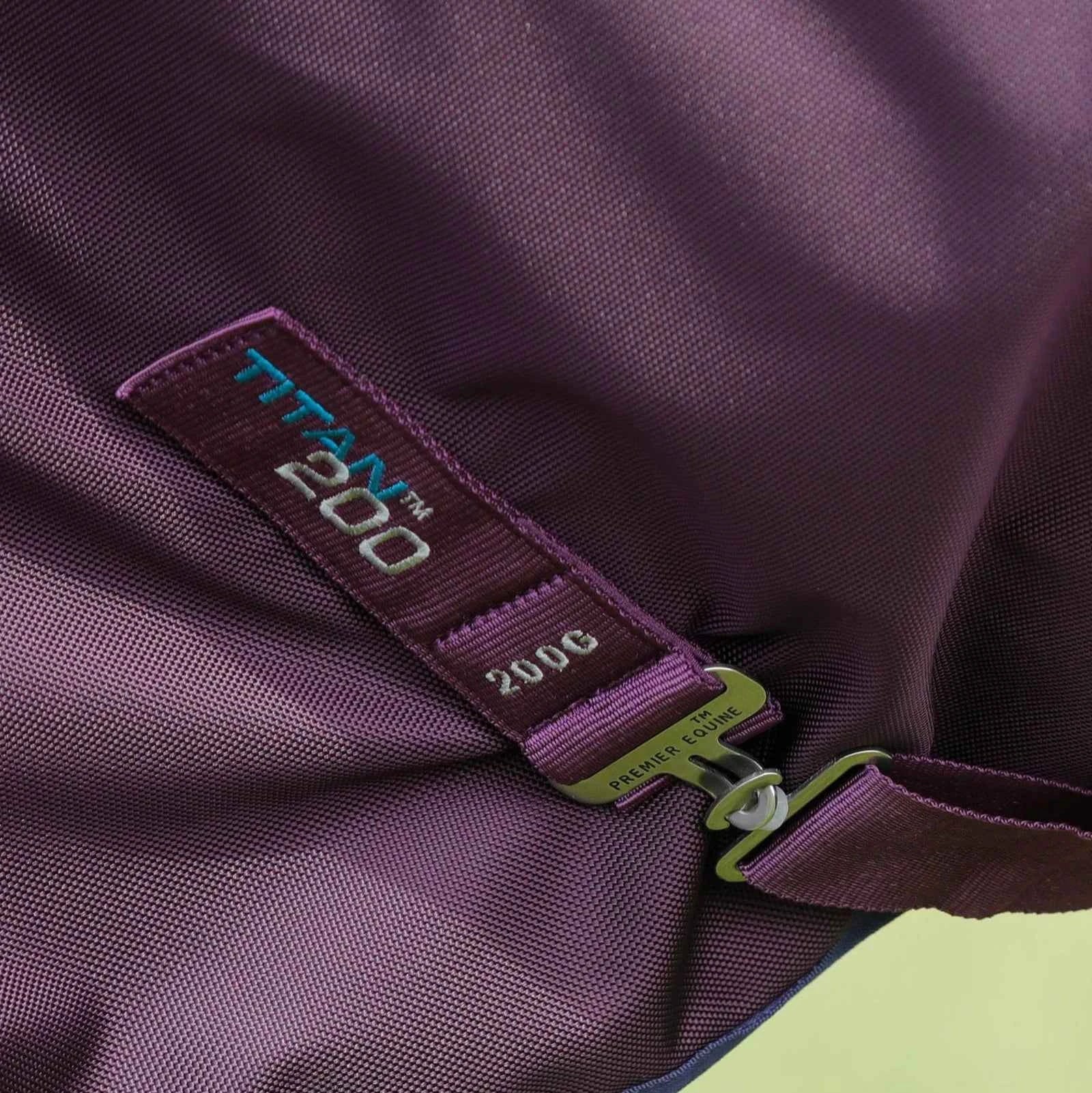 Premier Equine Titan 200g Original Turnout Rug Purple