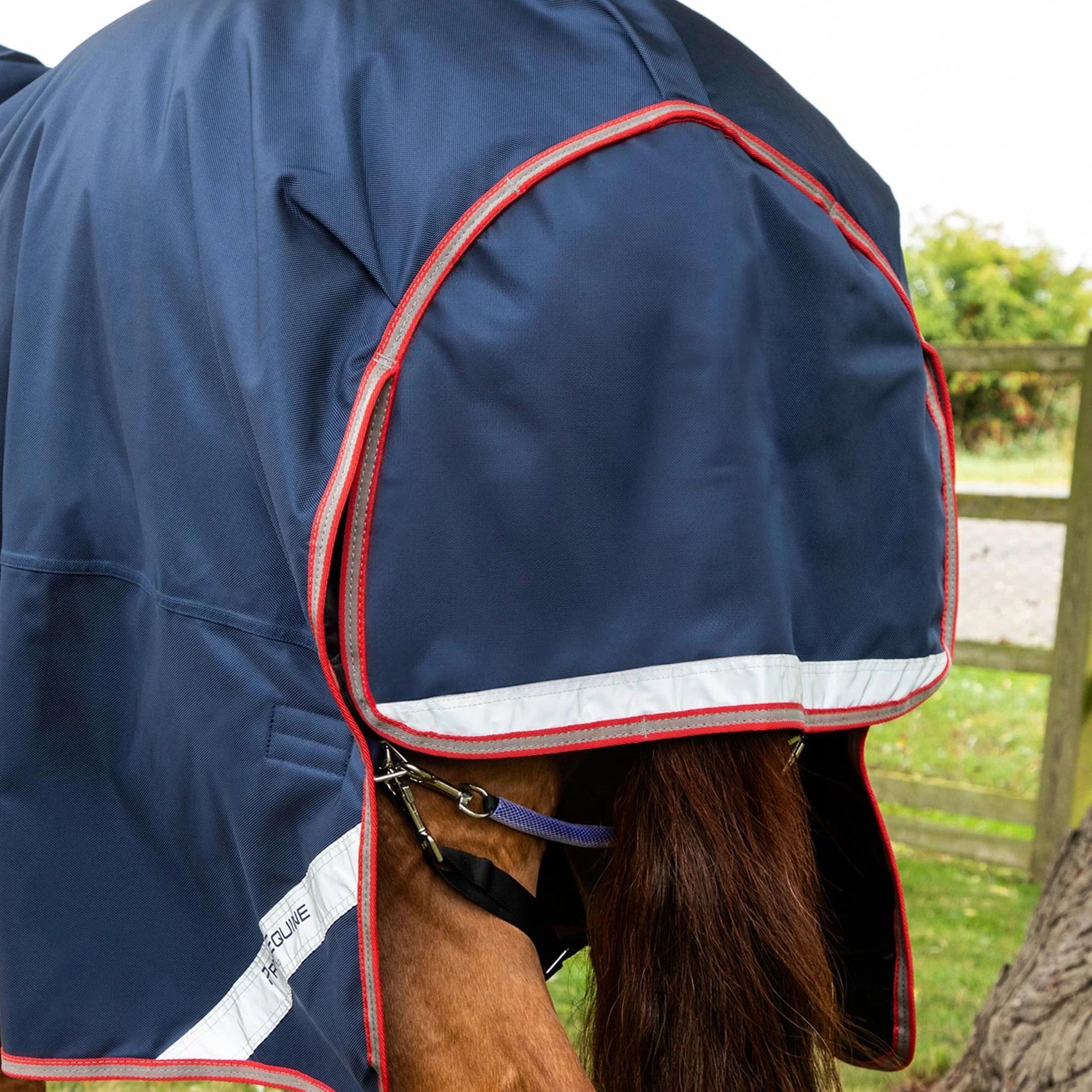 Premier Equine Titan Trio 100g Turnout Rug - Navy Horse Rug