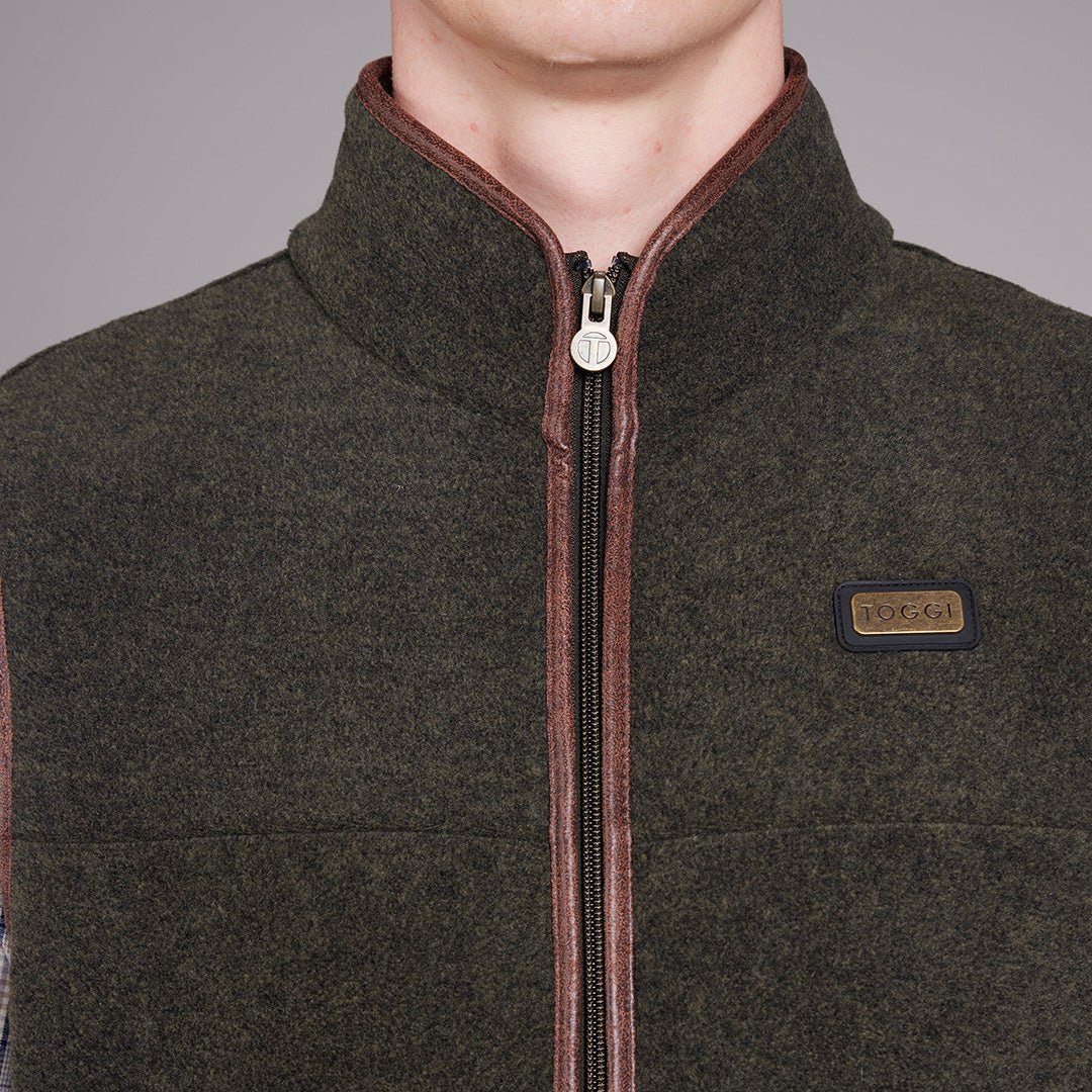 Toggi Tudor Mens Fleece Gilet | Equiflair