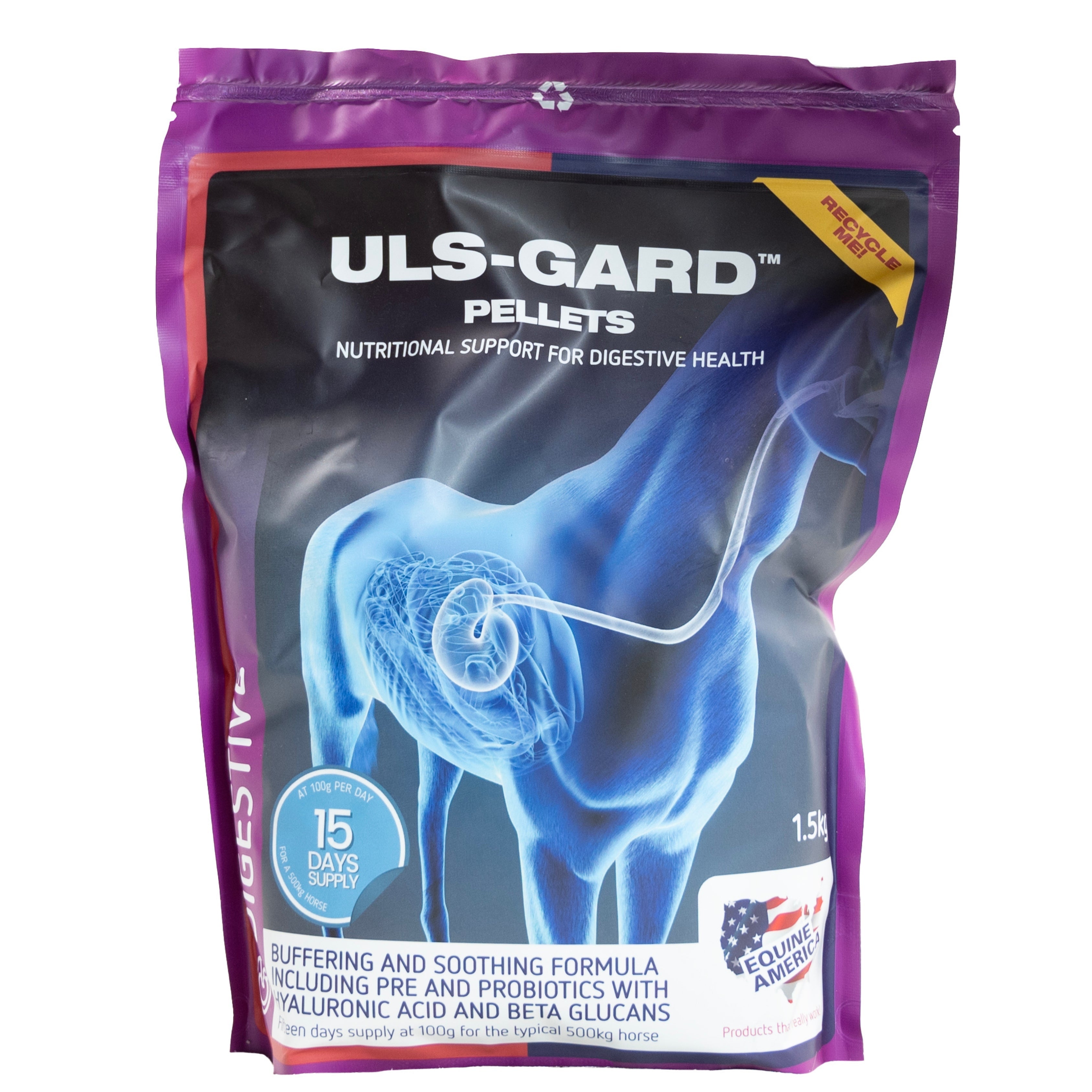 Equine America ULS-GARD Pellets: Digestive Support for Horses