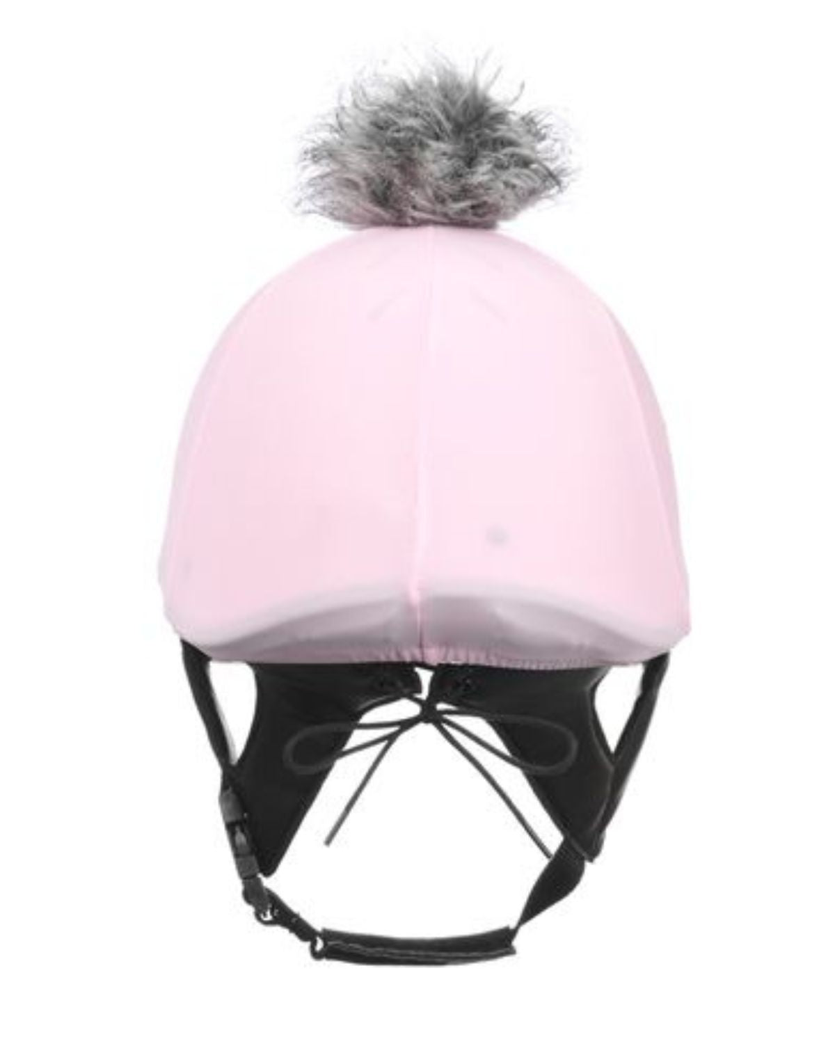 Charles Owen JS1 Pro Baby Pink Equestrian Helmet with Pom Pom - Equiflair