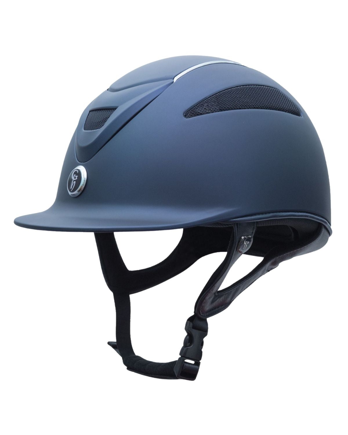 Gatehouse Conquest MKII Riding Hat - Navy Matt Equestrian Helmet