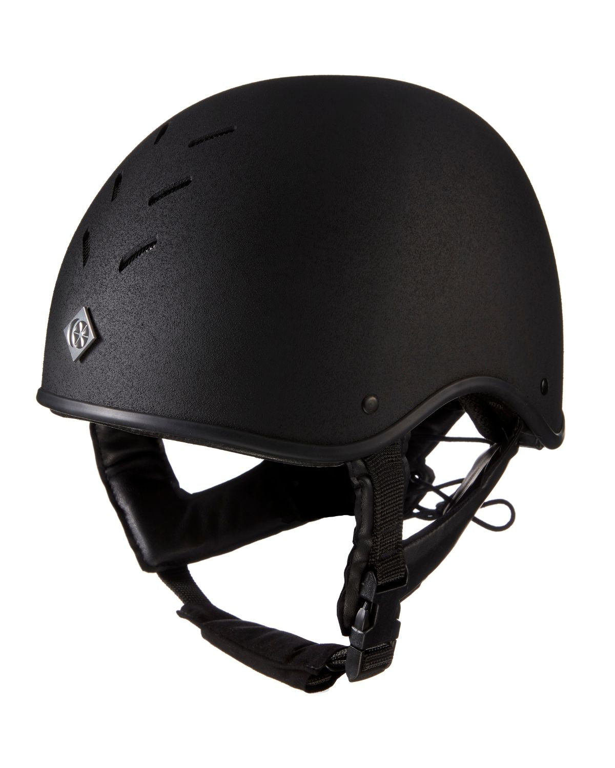 Charles Owen MS1 Pro Jockey Skull Helmet Black - MIPS Equestrian Safety