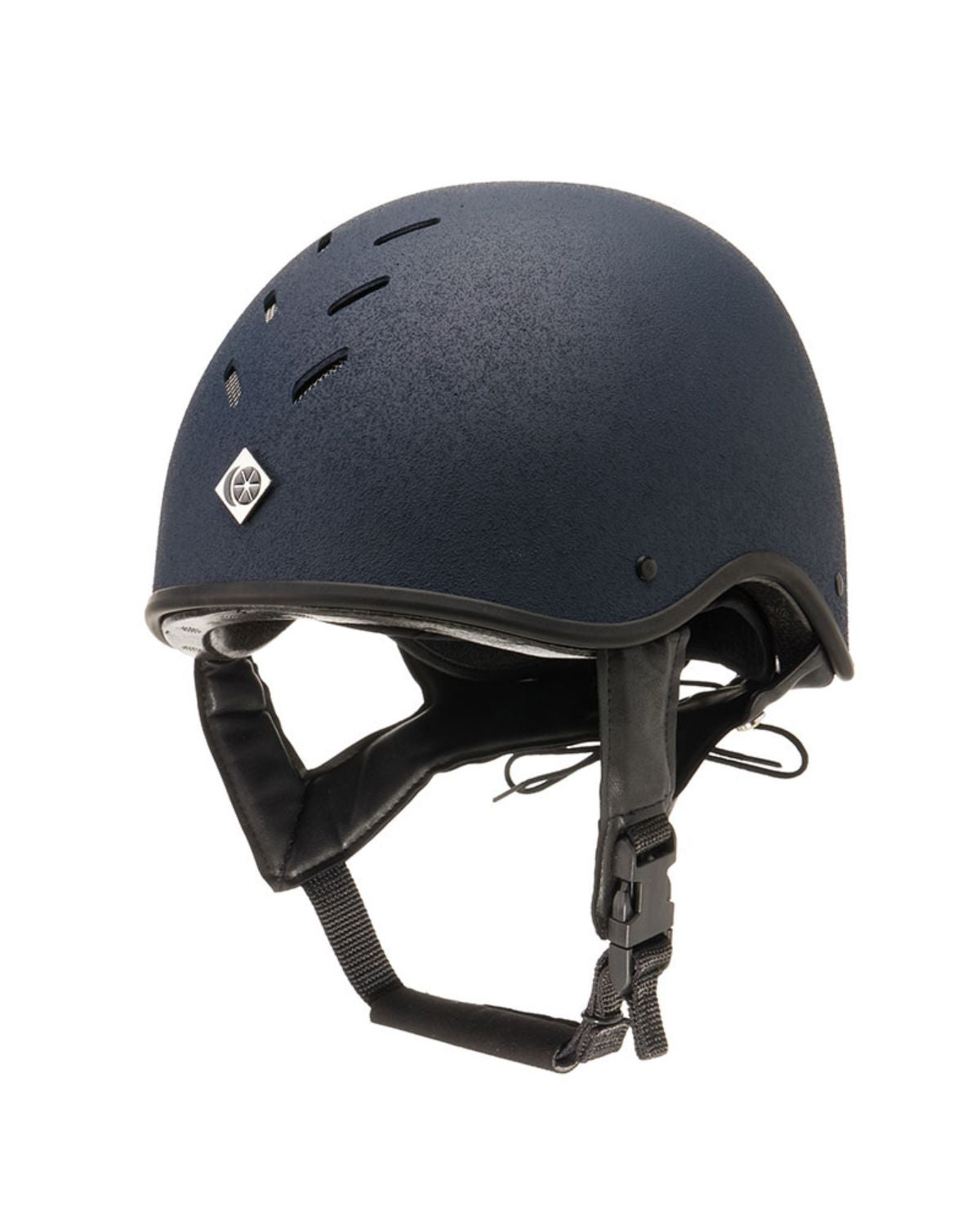 Charles Owen MS1 Pro Jockey Skull Navy Riding Helmet MIPS Equestrian Safety