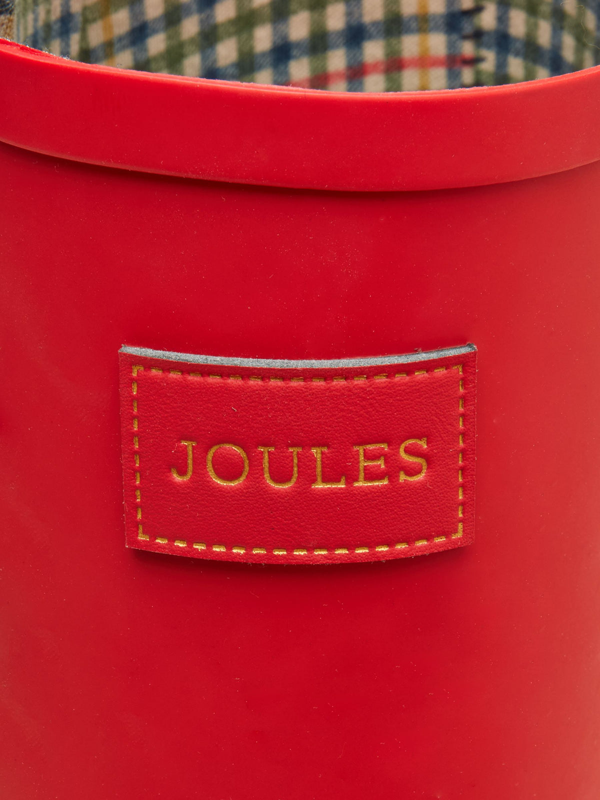 Joules Red Adjustable Tall Wellies - Women's Houghton Waterproof Rubber Boots