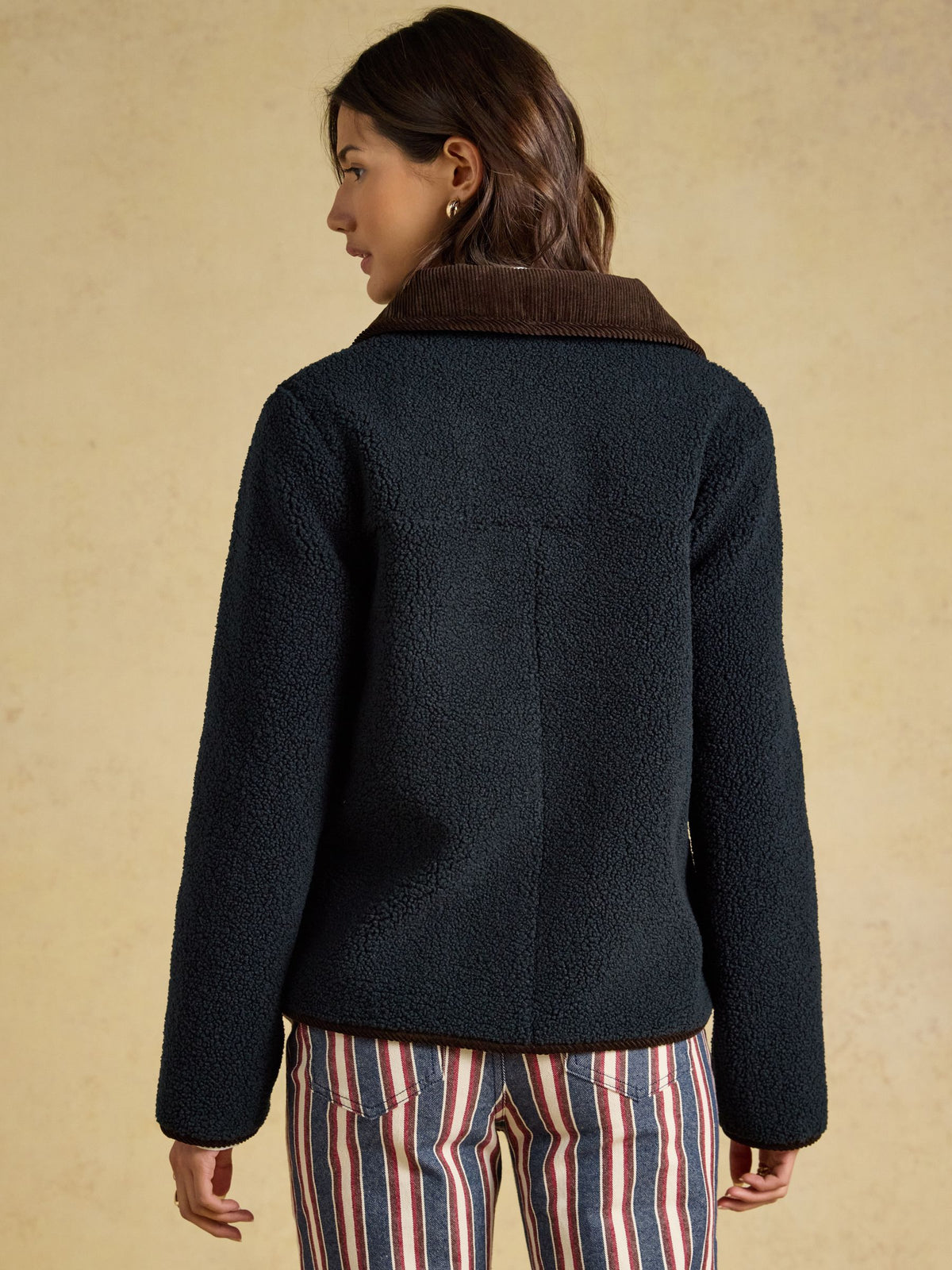 Women's Joules Sadie Button Through Fleece Jacket