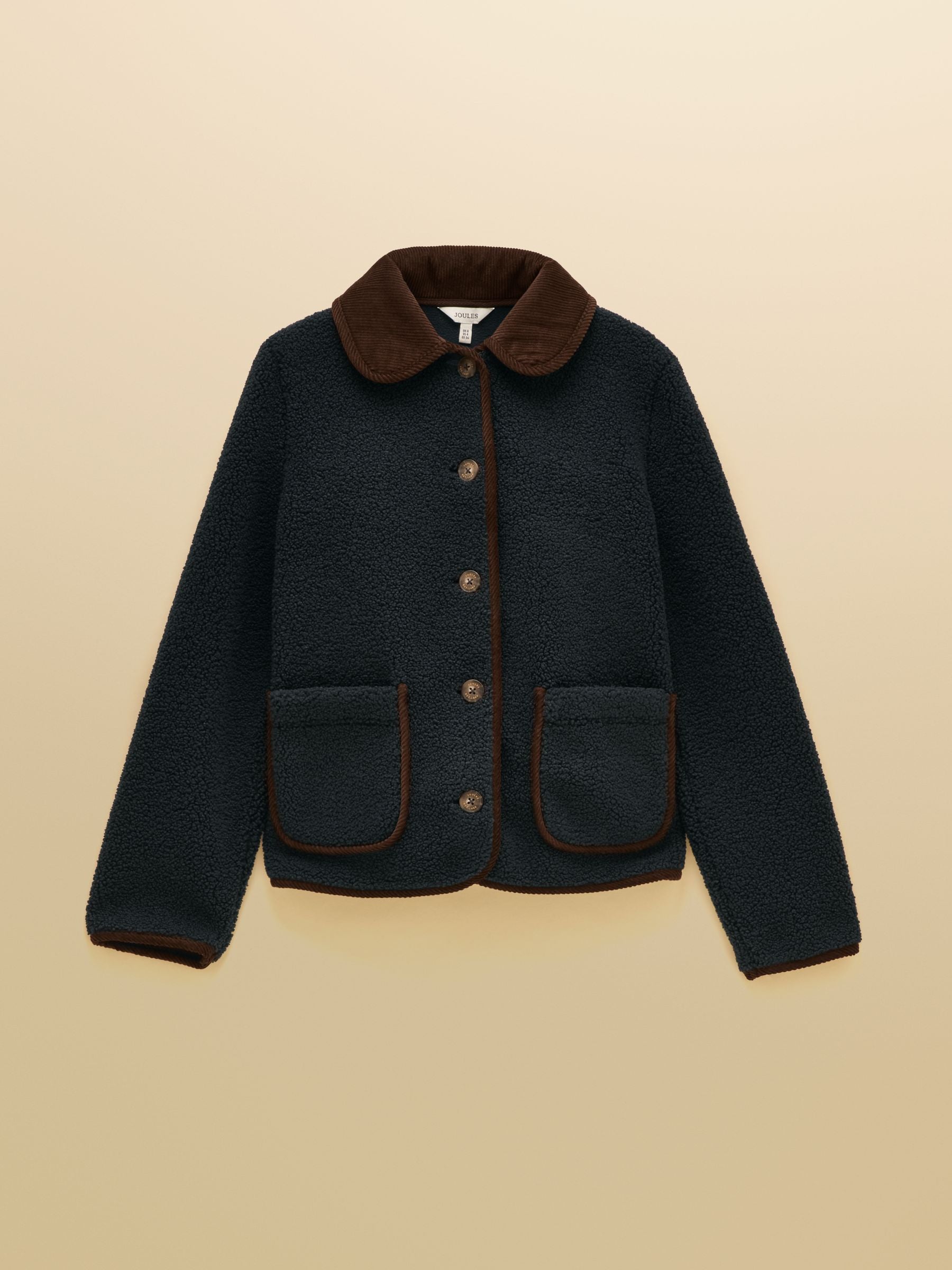 Women's Joules Sadie Button Through Fleece Jacket