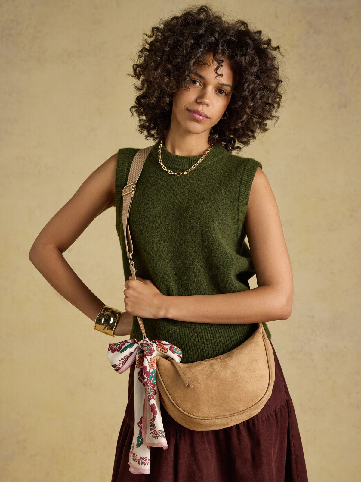 Women's Joules Suedette Moon Cross Body Bag