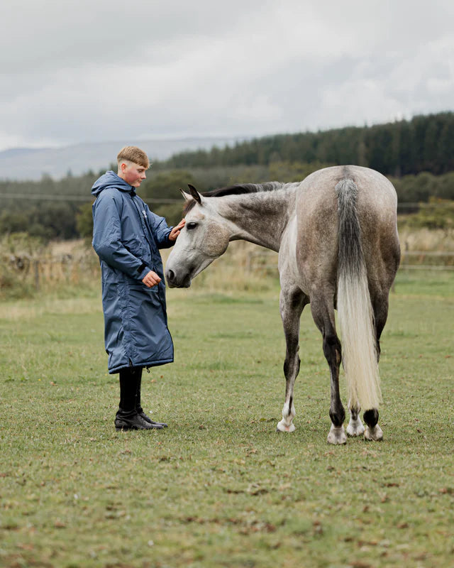EQUIDRY Evolution Men's Thick Fleece Steel Blue