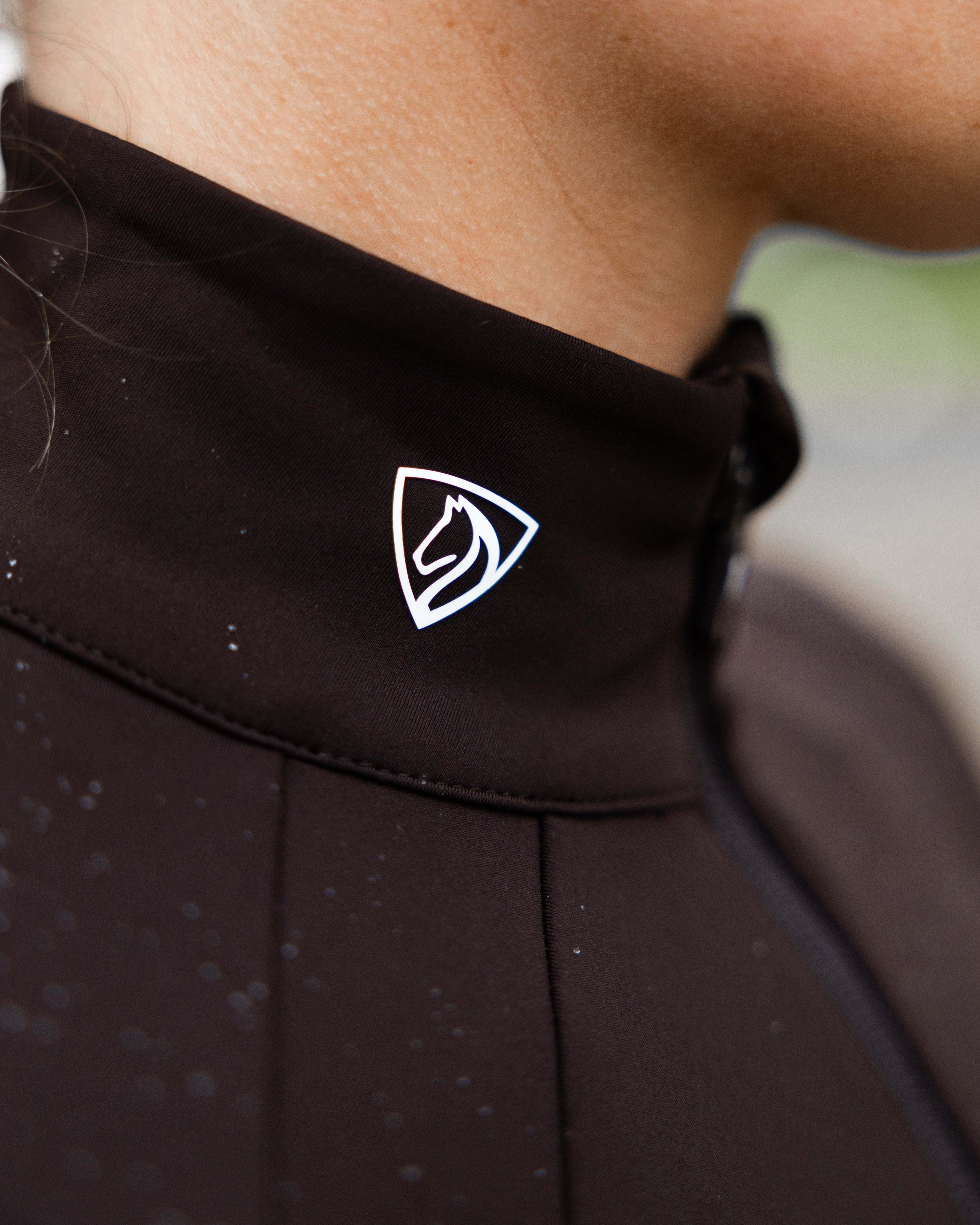 EQUIDRY Women's Water Repellent Base Layer Brown/White