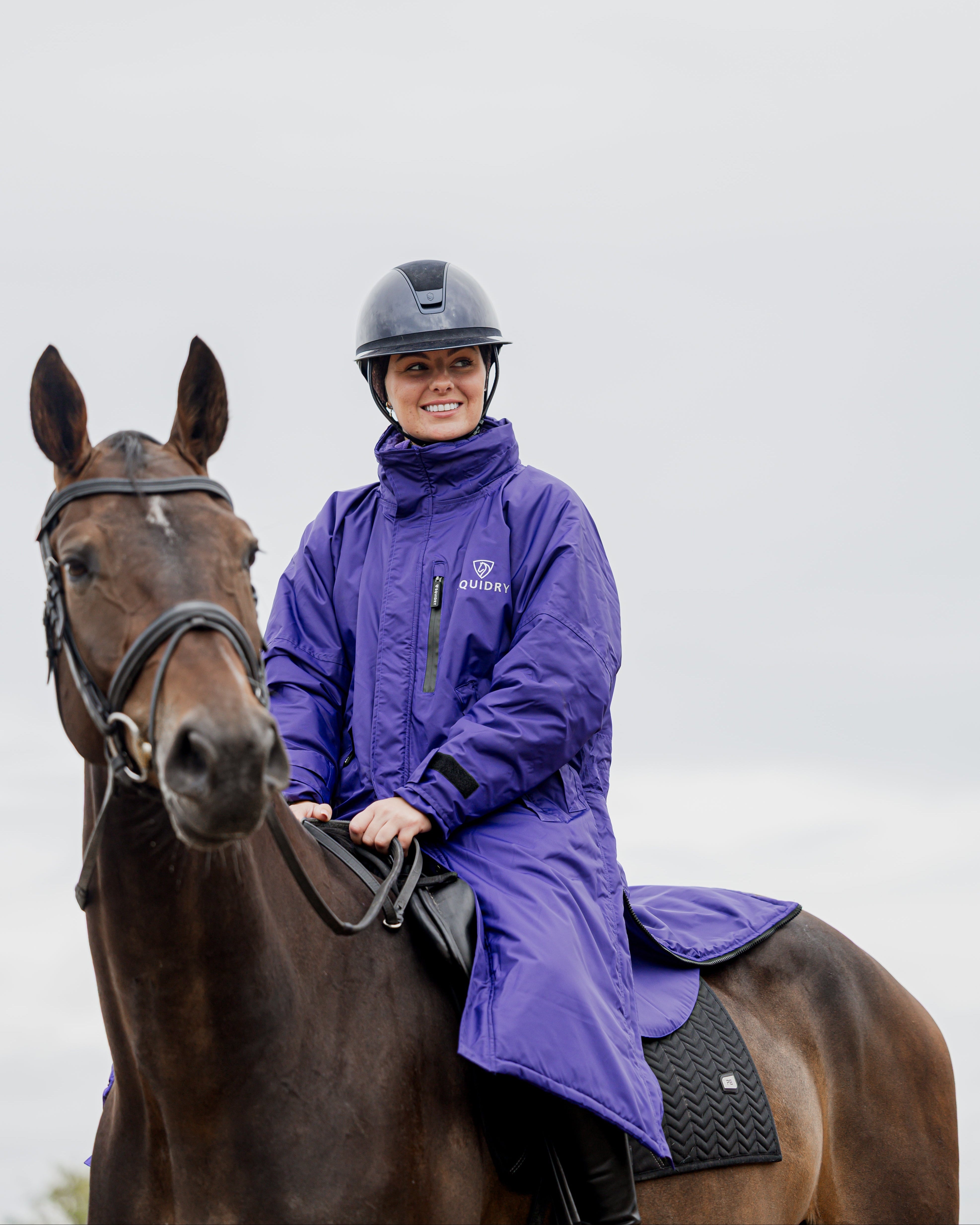 EQUIDRY Evolution Women's Thick Fleece Purple/Purple