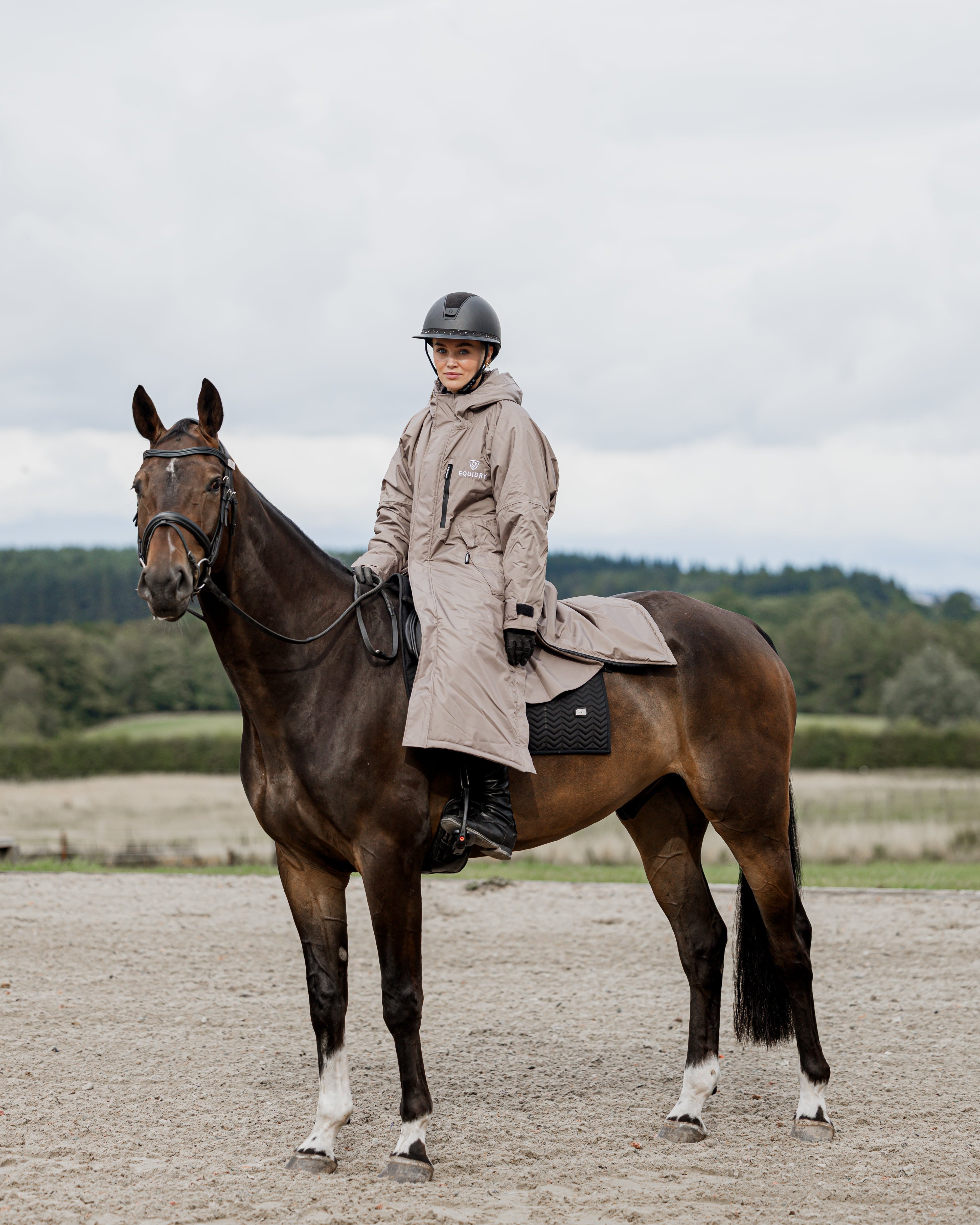 EQUIDRY Evolution Women's Thick Fleece Taupe