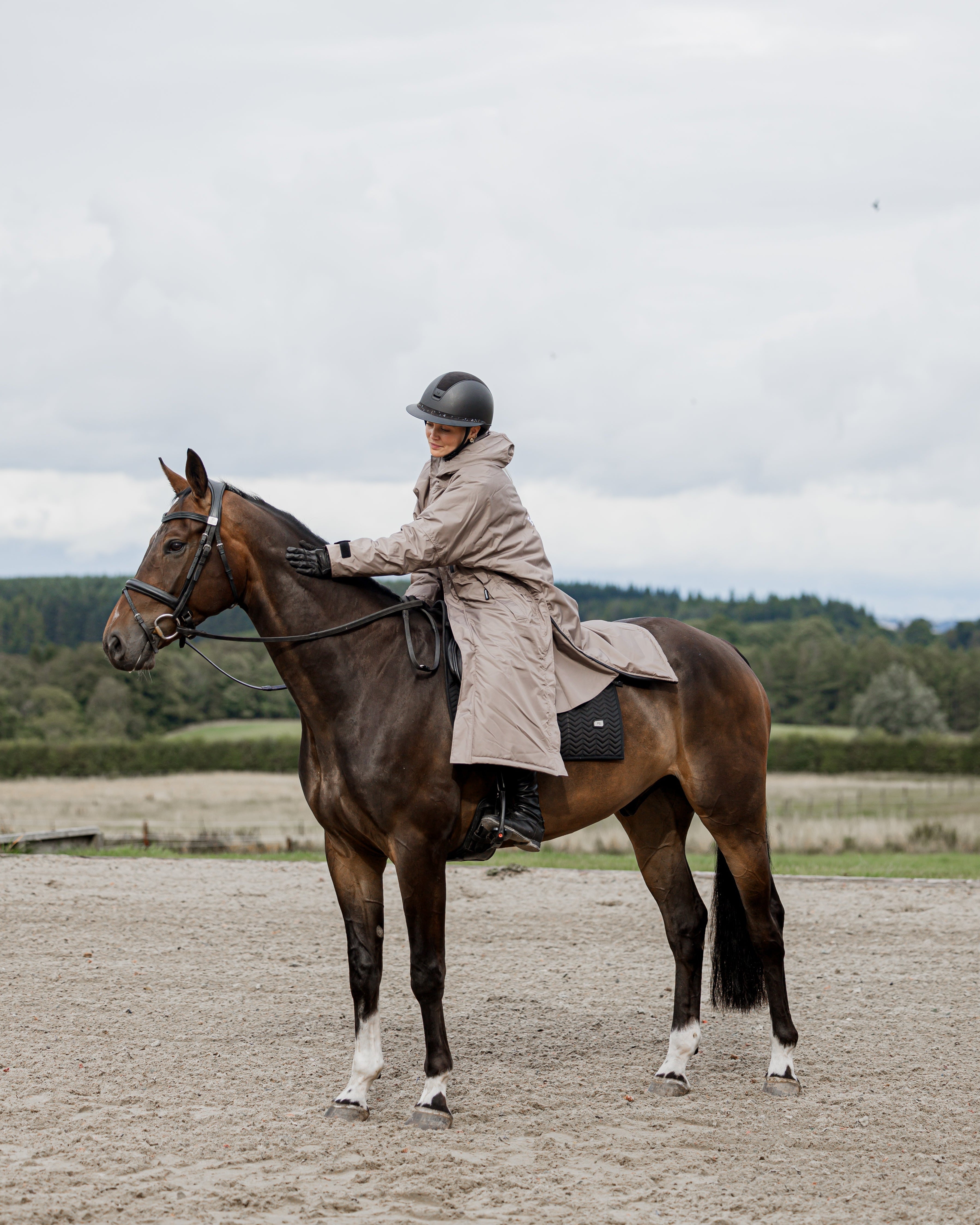 EQUIDRY Evolution Women's Thick Fleece Taupe