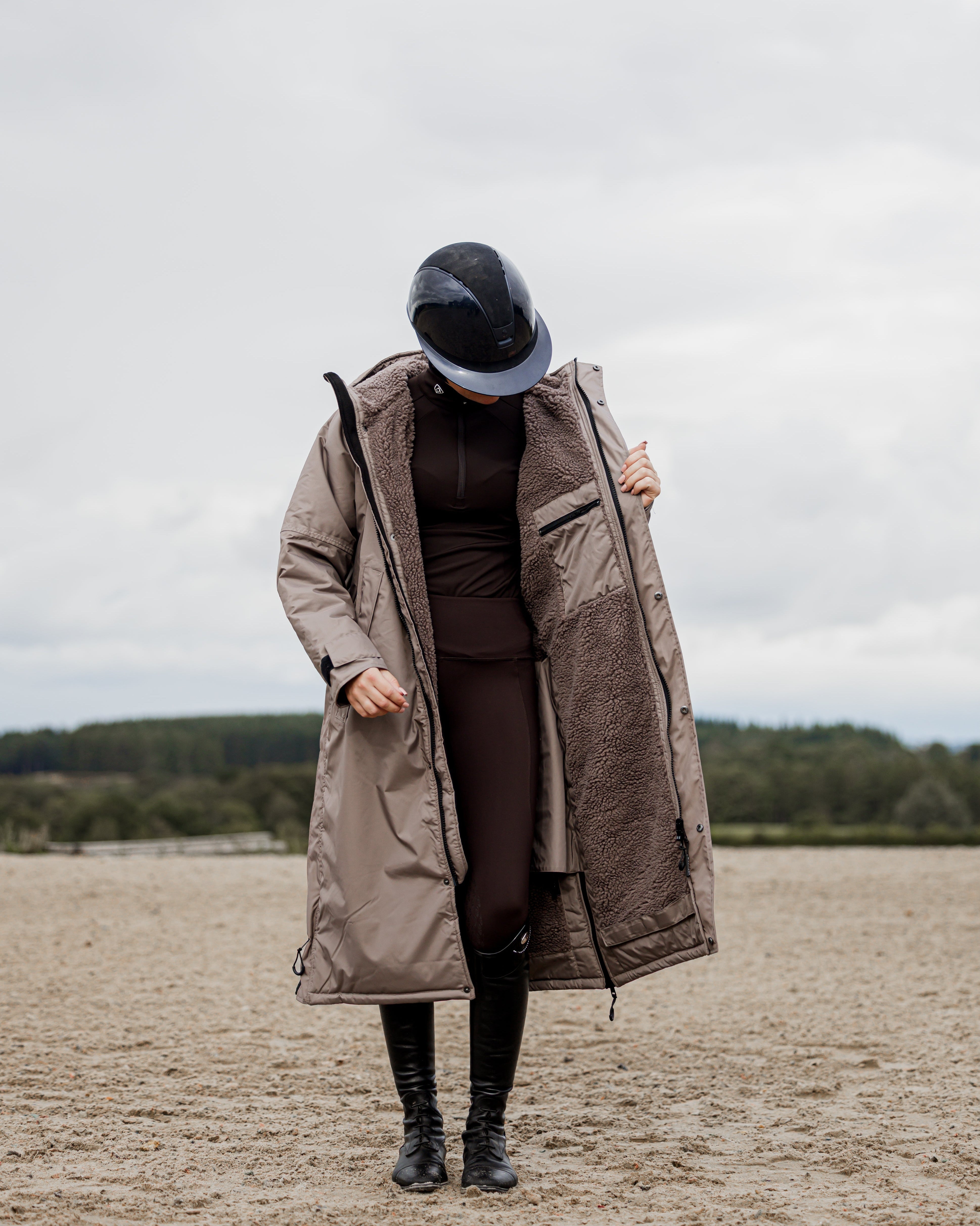 EQUIDRY Evolution Women's Thick Fleece Taupe