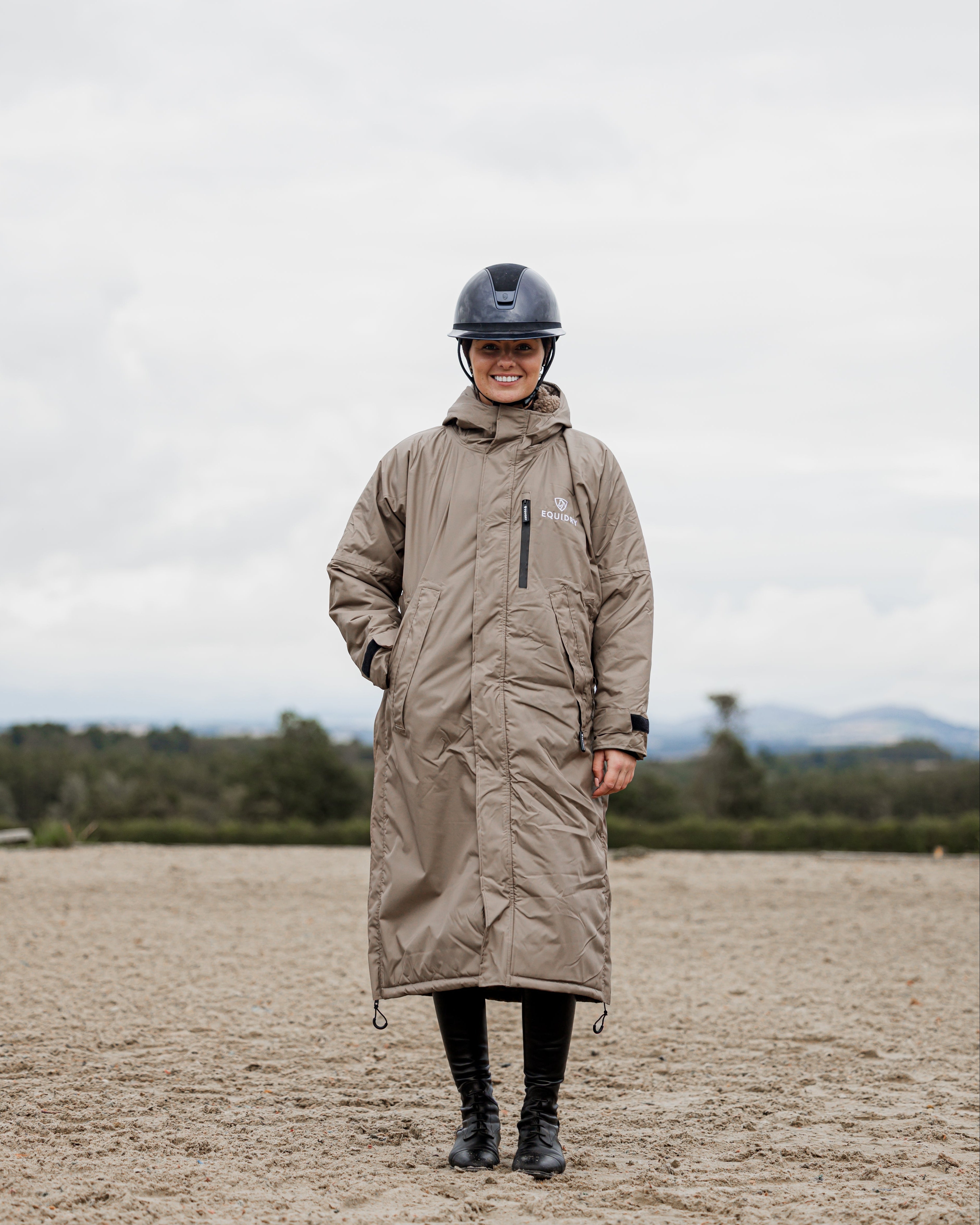 EQUIDRY Evolution Women's Thick Fleece Taupe