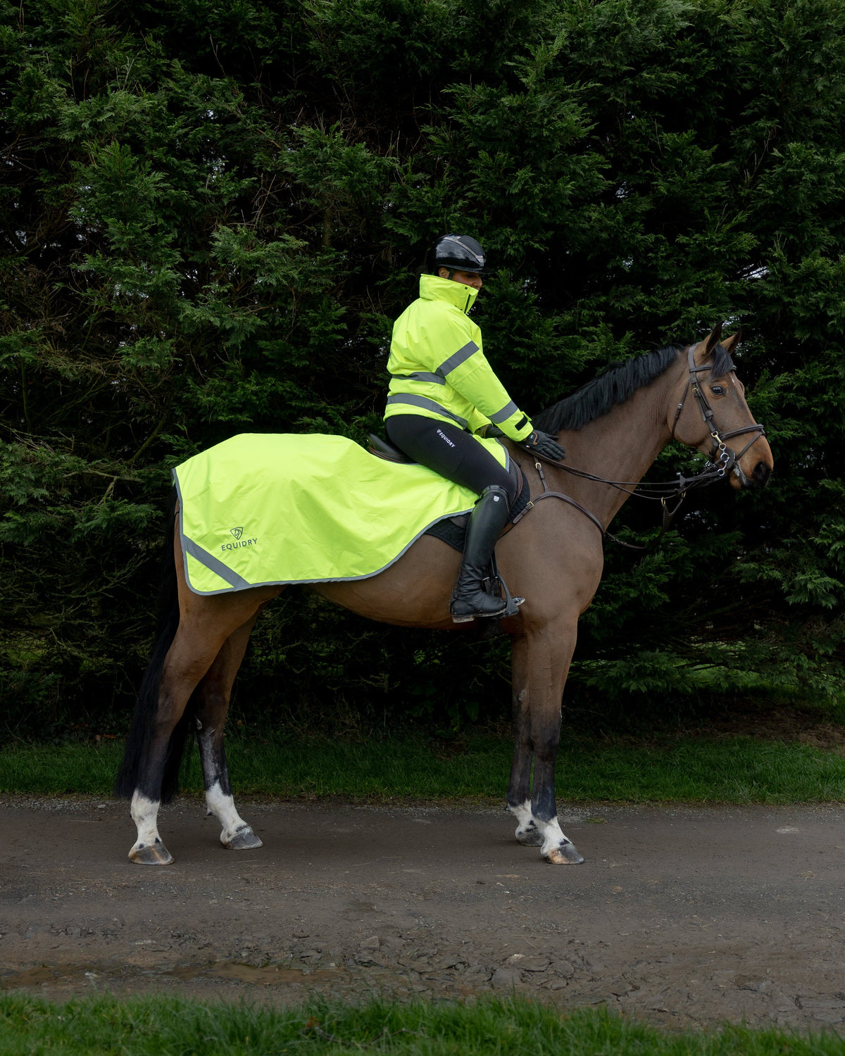 Waterproof Exercise Sheet Hi-Vis Yellow Equidry
