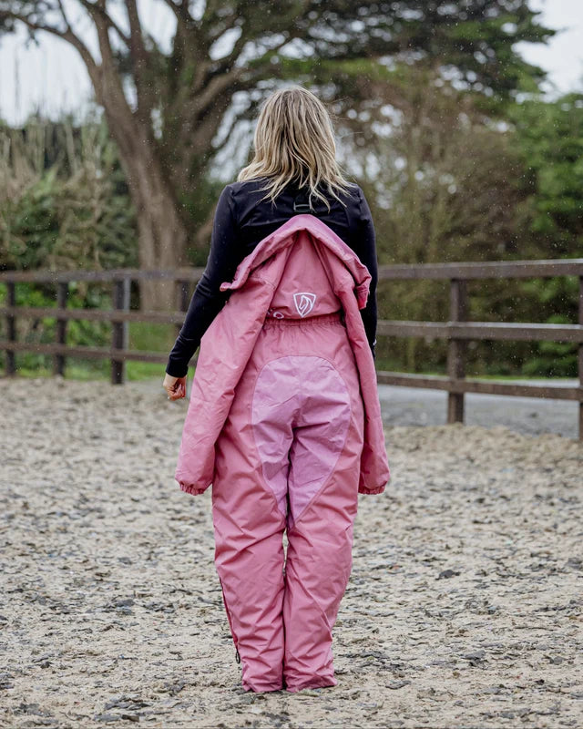 EQUIDRY Women's All-In-One Jumpsuit Dusky Pink
