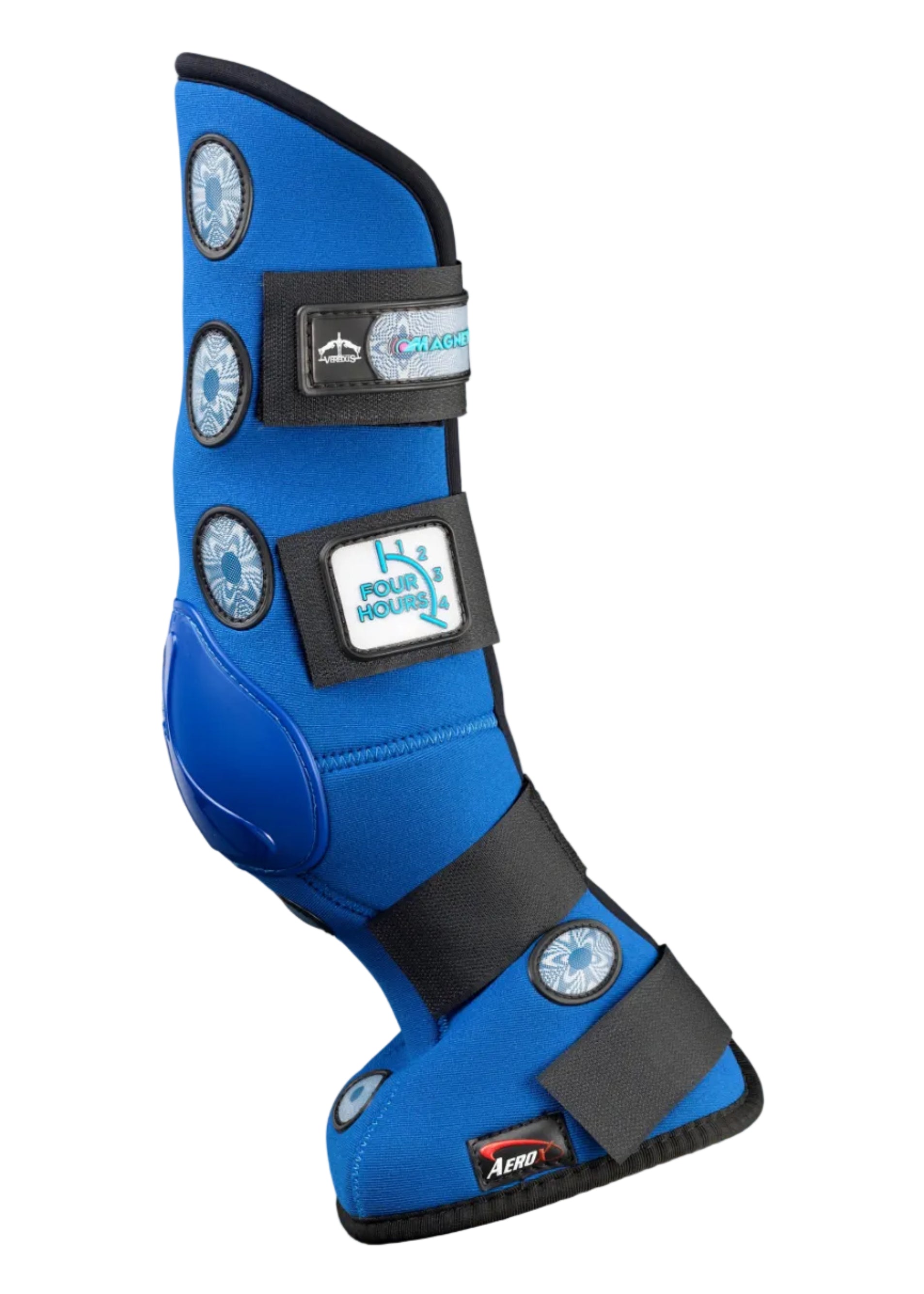 Veredus 4 Hour Magnetic Horse Boots - Blue. Equine Therapy & Leg Protection. Stable boots for horses. - Therapeutic Boots