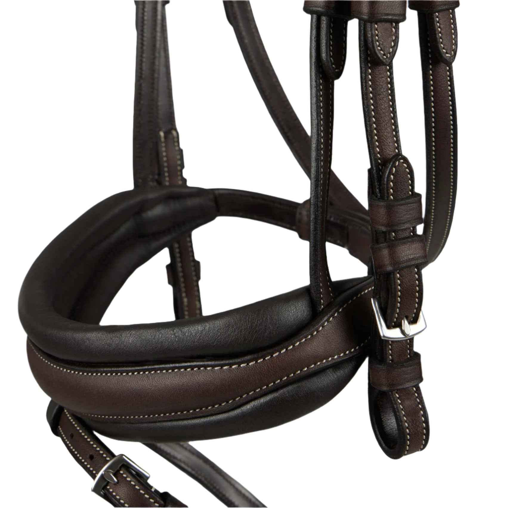 Premier Equine Veneto Anatomical Snaffle Bridle Brown