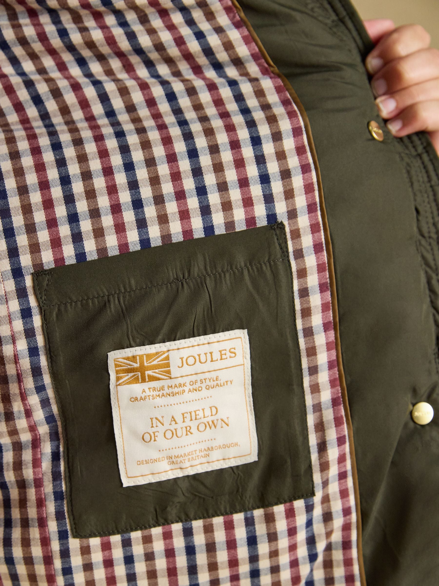 Women's Joules Highgrove Diamond Quilted Jacket