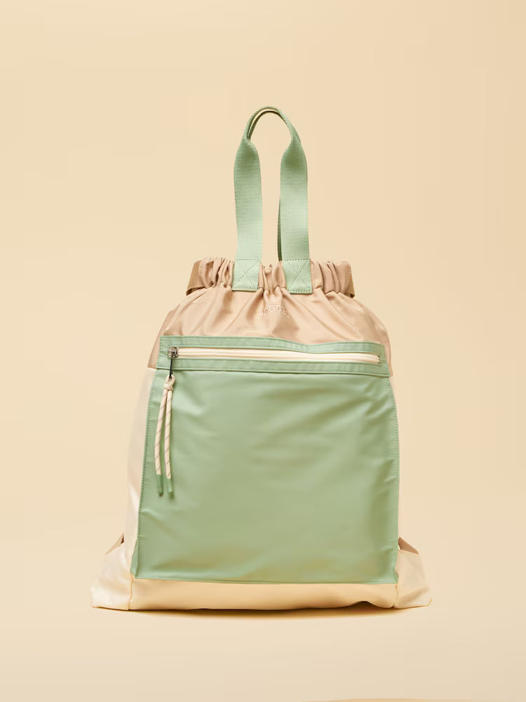 Joules Peplow Green Ecru Rucksack