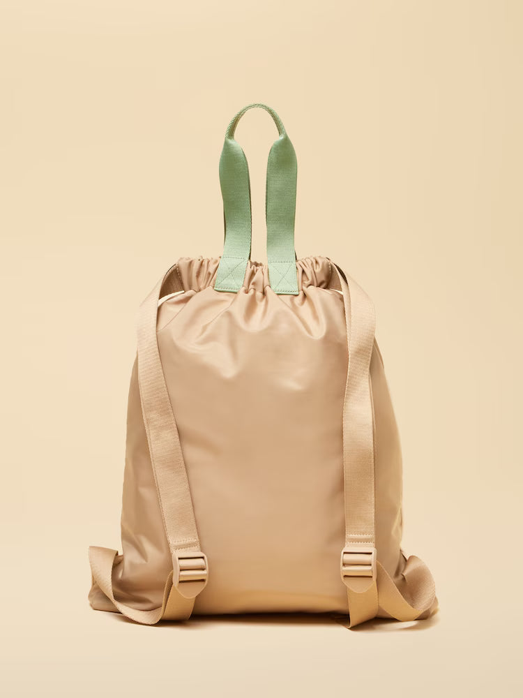 Joules Peplow Green Ecru Rucksack