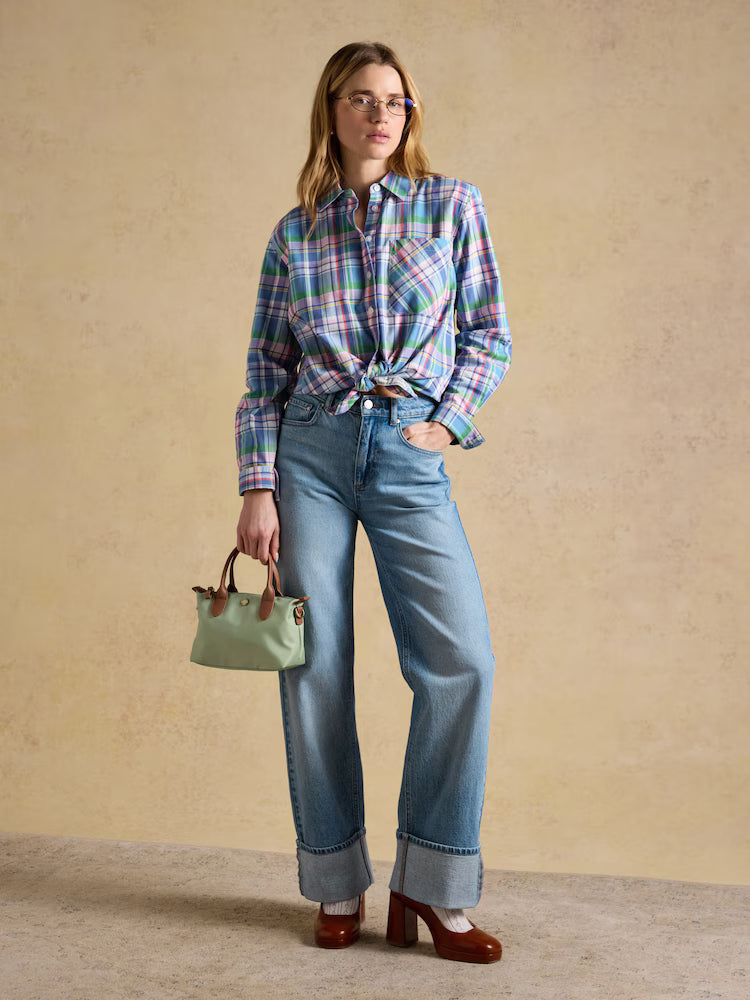 Joules Edie Light Green Crossbody Handbag