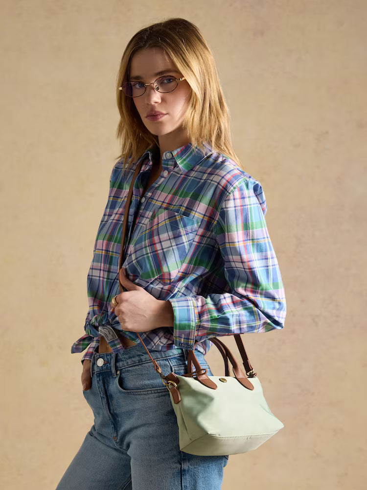 Joules Edie Light Green Crossbody Handbag