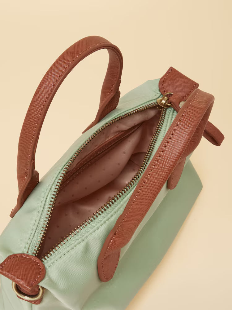 Joules Edie Light Green Crossbody Handbag