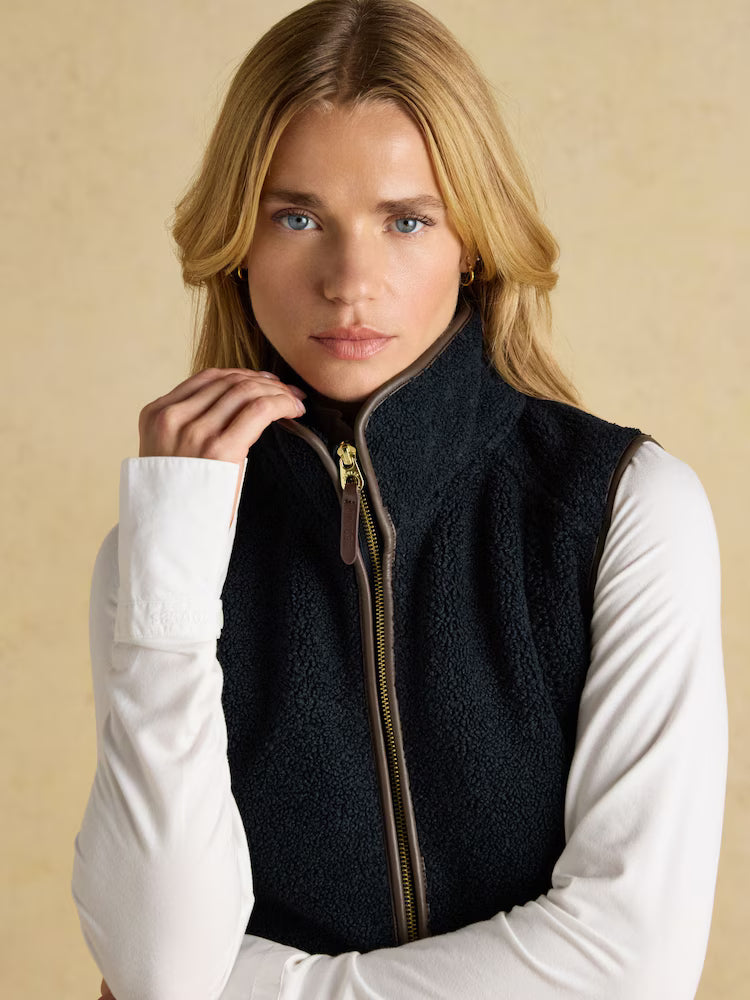 Joules Borg Heritage Navy Fleece Gilet