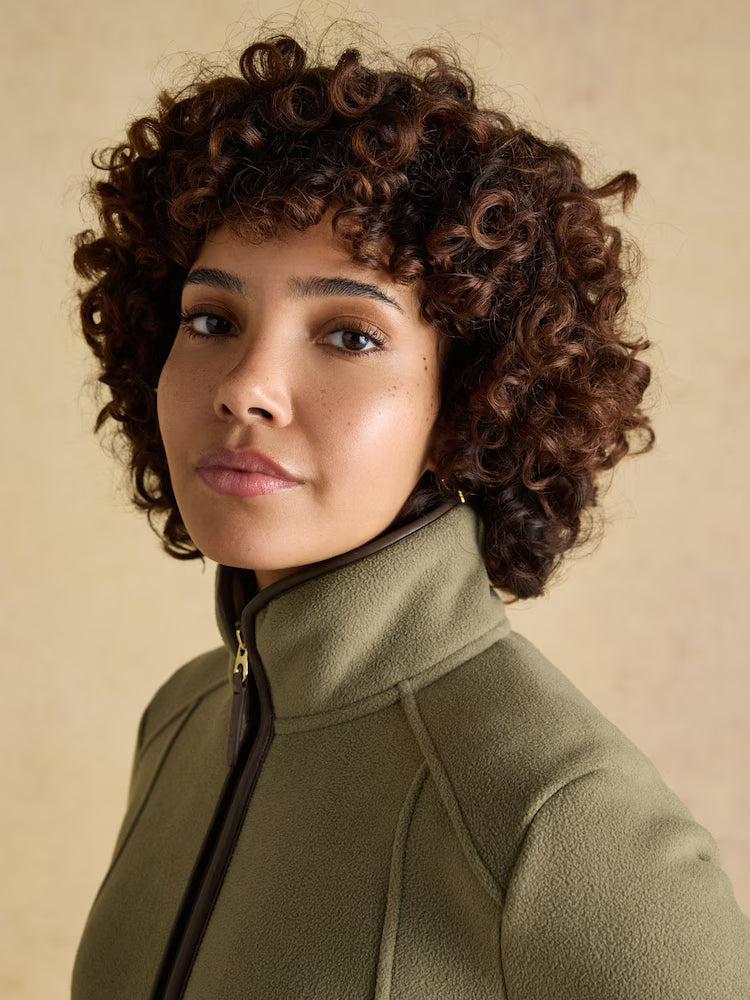 Joules Heritage Light Green Regular Zip Up Fleece