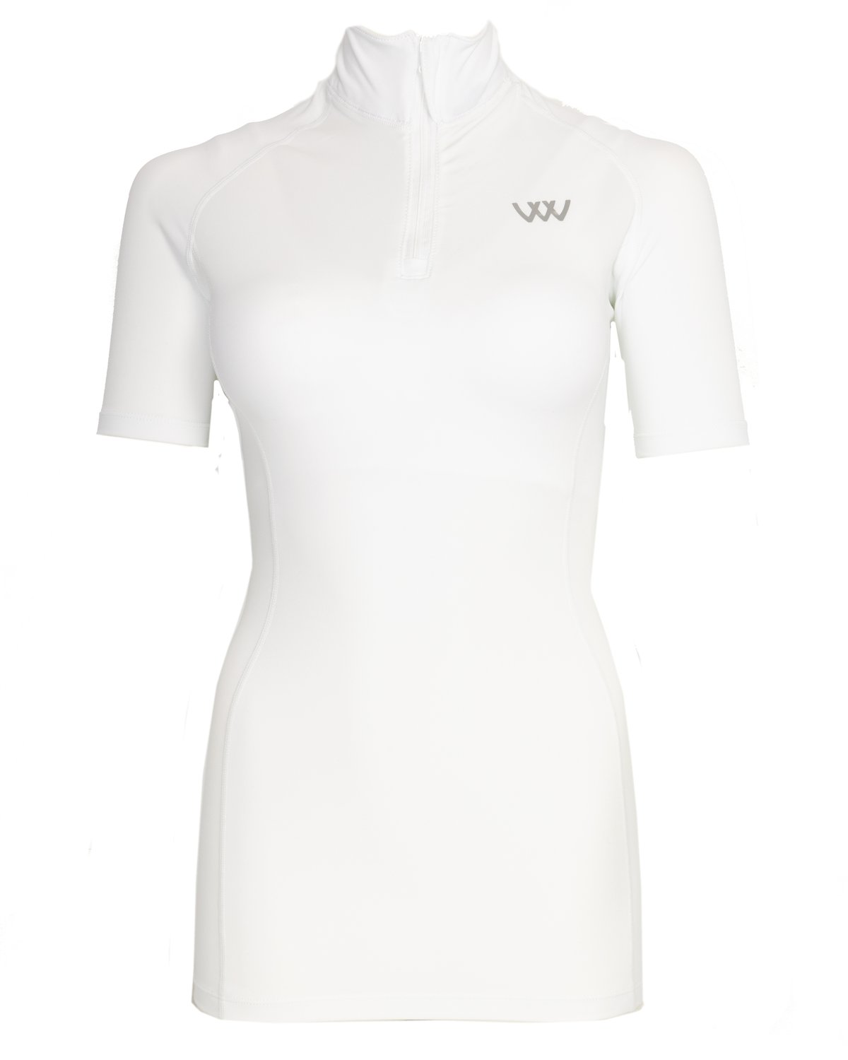 Woof Wear Short Sleeve Performance Riding Shirt - White | Equestrian Apparel