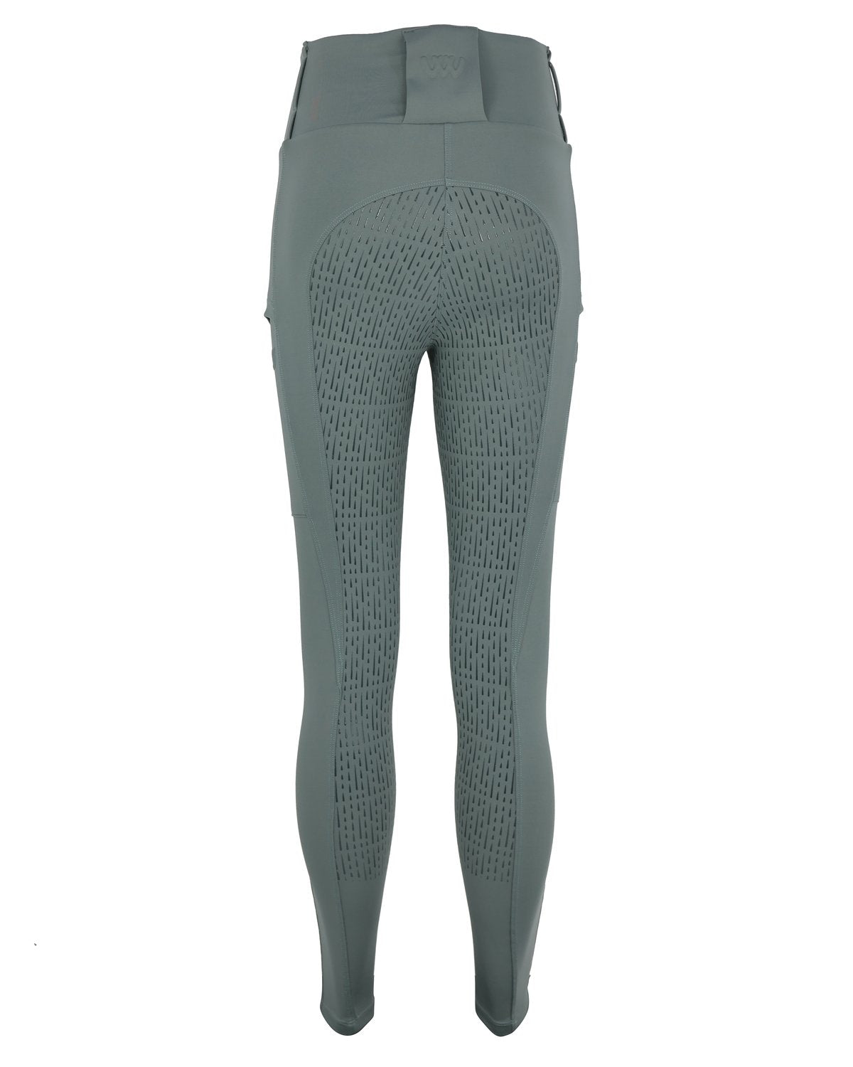 Woof Wear All Season Riding Tights - Full Seat Sage Green - Equiflair Riding Apparel