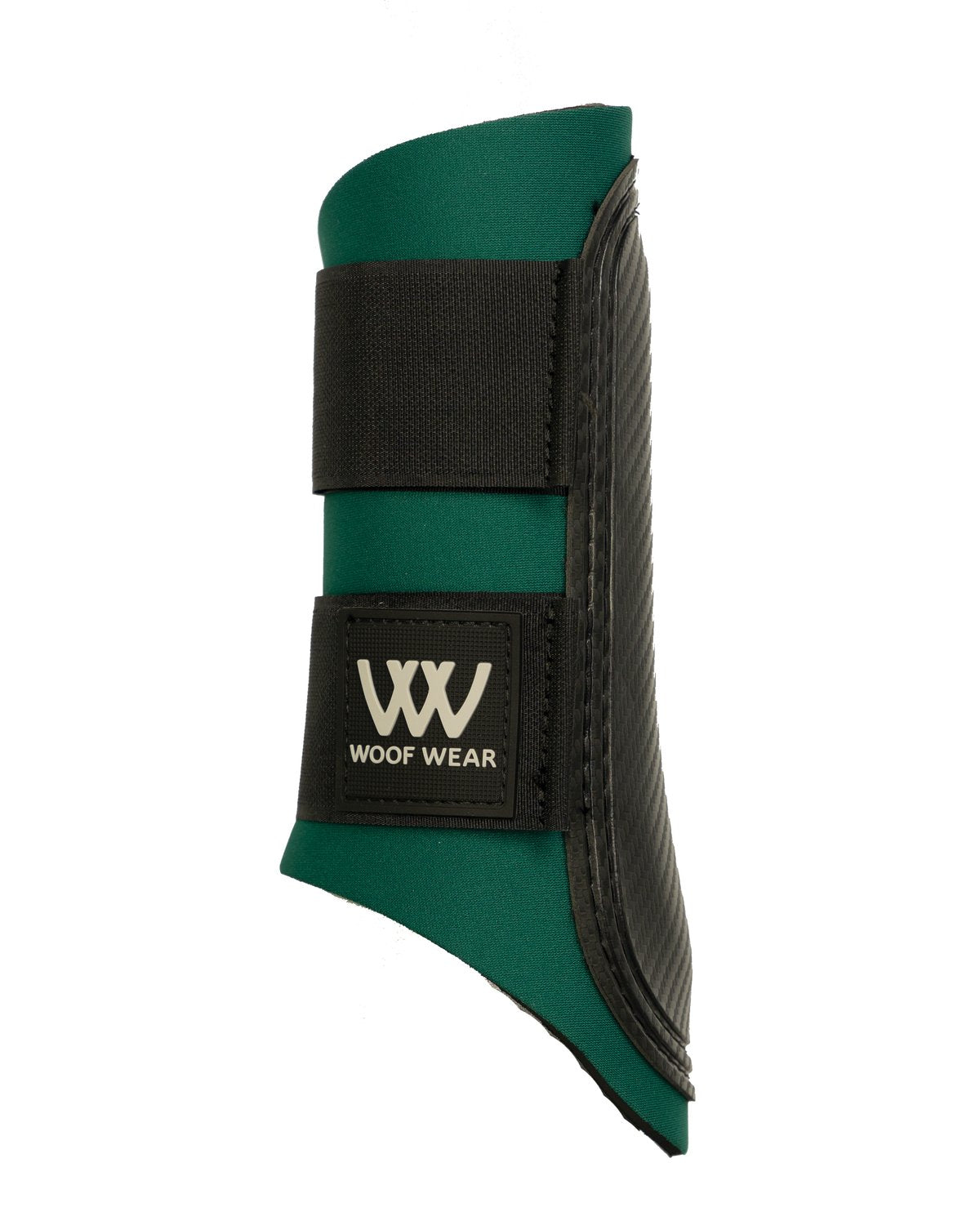 Woof Wear Club Brushing Boot BR Green/Black - Horse Leg Protection | Equiflair