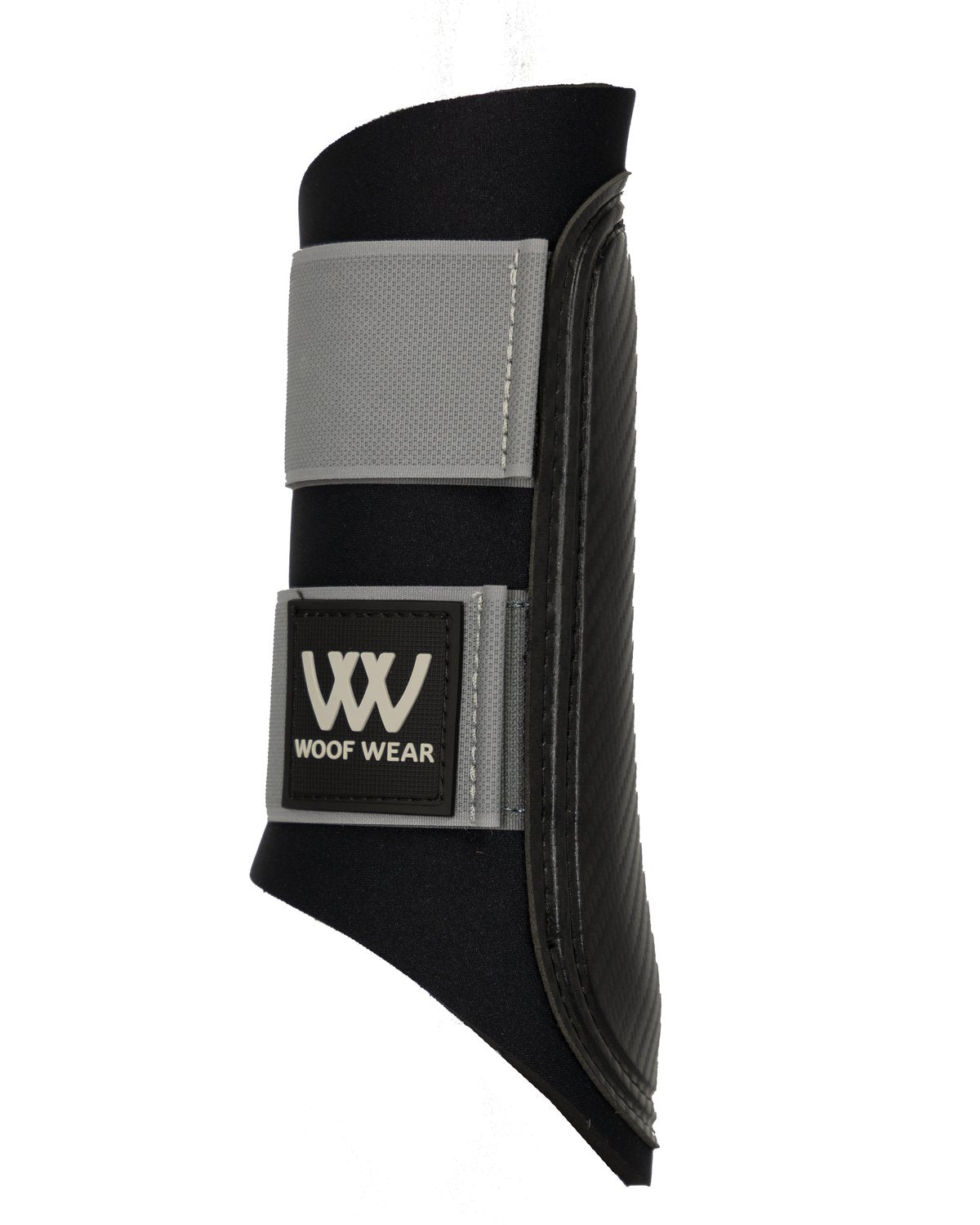 Woof Wear Club Brushing Boot - Black Steel - Horse Leg Protection