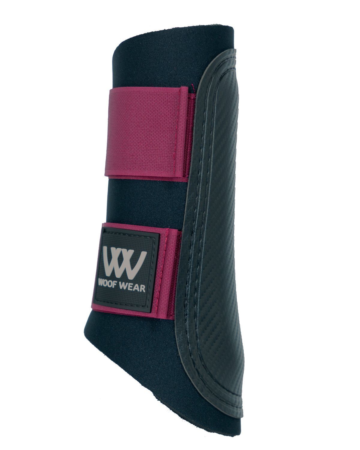 Woof Wear Club Brushing Boot Black Shiraz: Horse Riding Leg Protection