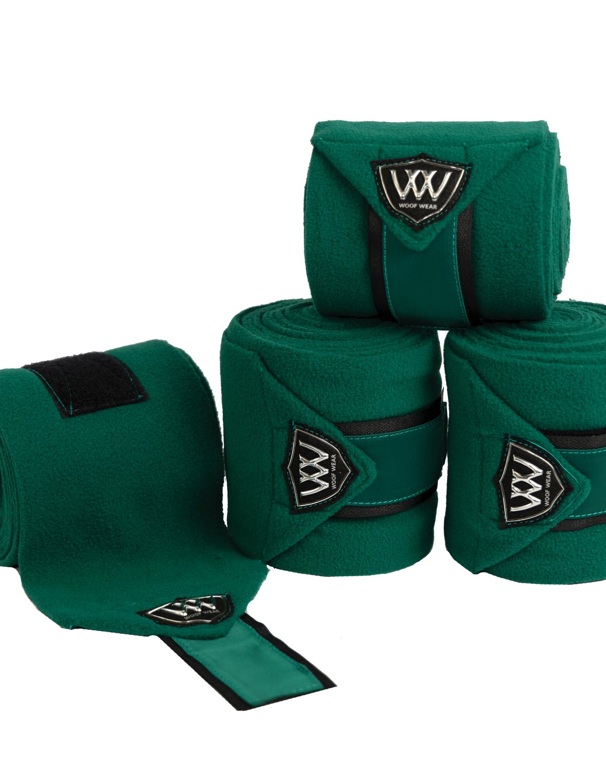 Woof Wear Vision Polo Bandages British Racing Green - Horse Leg Protection