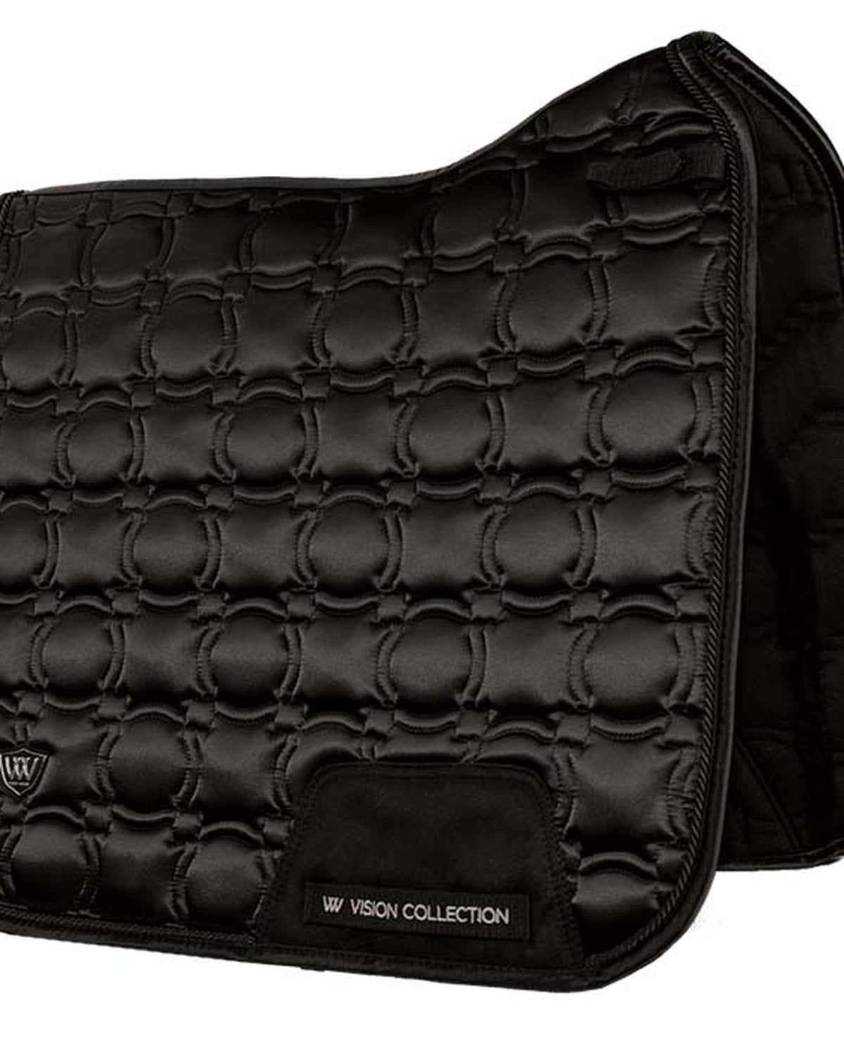 Woof Wear Vision Dressage Pad Black - Elegant Quilted Saddle Pad for Horses