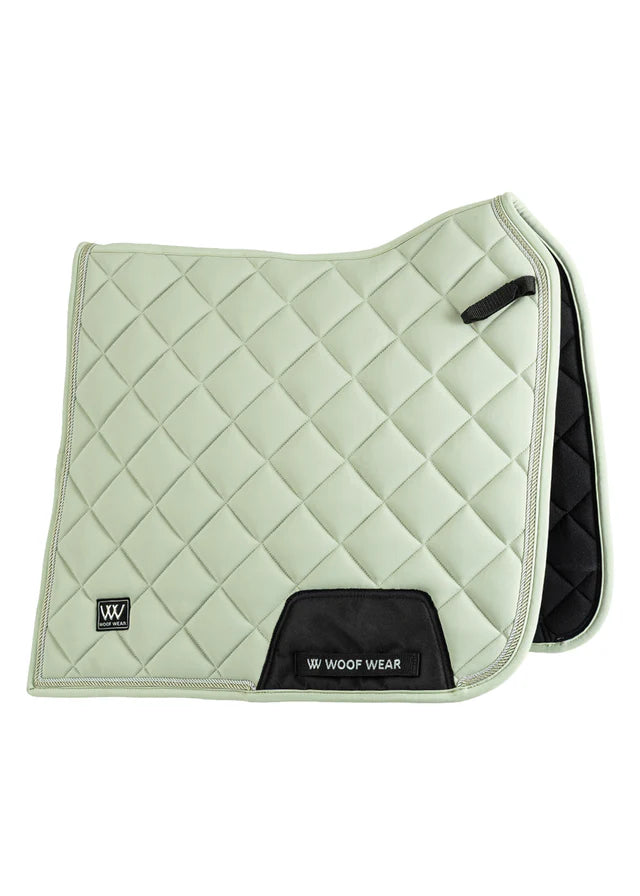 WOOF WEAR Vision Aura Sage Dressage Saddle Pad - Comfortable & Stylish Horse Riding Equipment