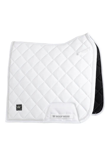 Woof Wear Vision Aura Dressage Saddle Pad - White | Horse Riding Equipment
