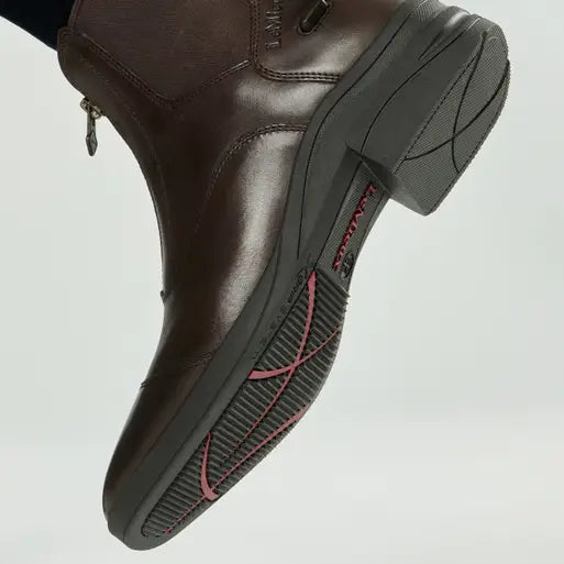 LEMIEUX Zip Paddock Boot in Brown Leather - Equestrian Riding Boot for Women | Equiflair Saddlery