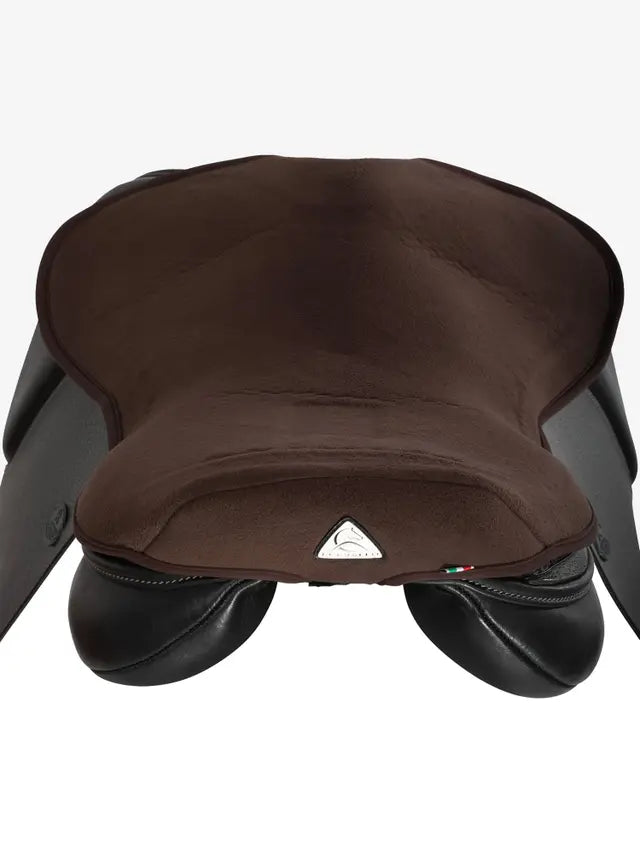 Lemieux Gel In Seat Saver - Brown - Horse Riding Comfort & Stability. Saddle Pad - Large