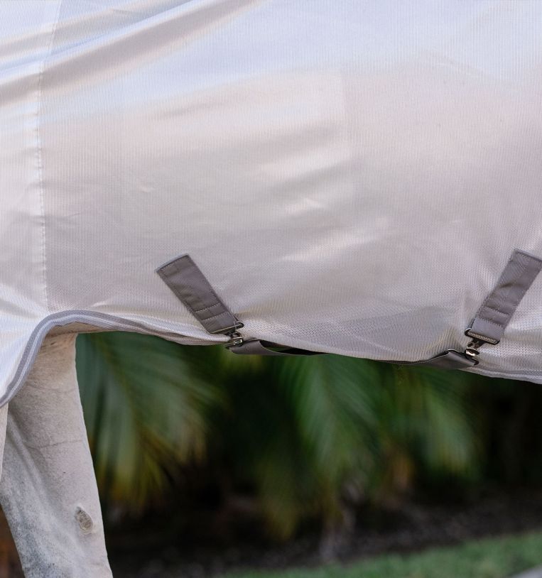 Horseware Amigo Integrated Fly Sheet Silver/Titanium Grey & Silver