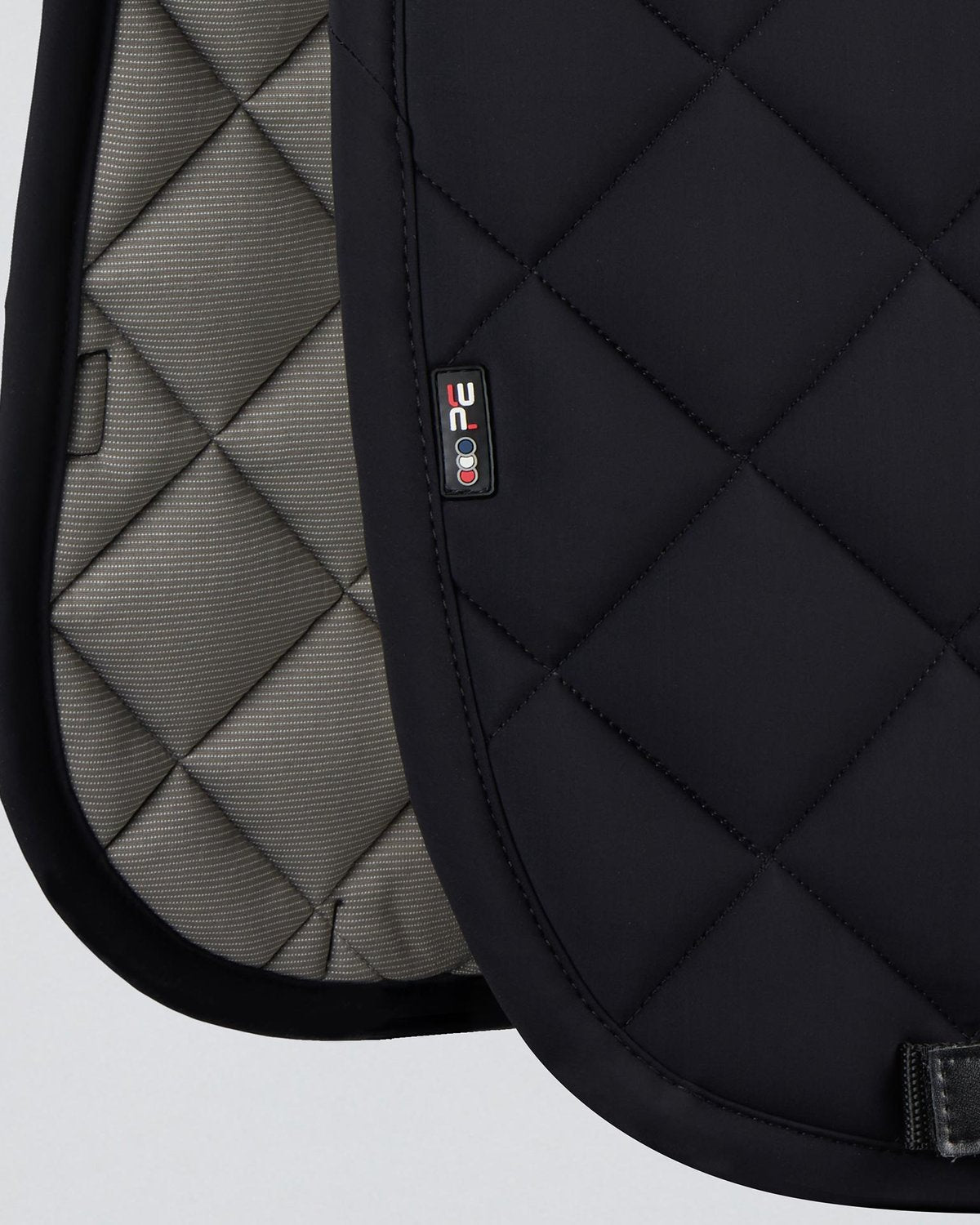Premier Equine Atlas Black Dressage Saddle Pad: Close Contact Design