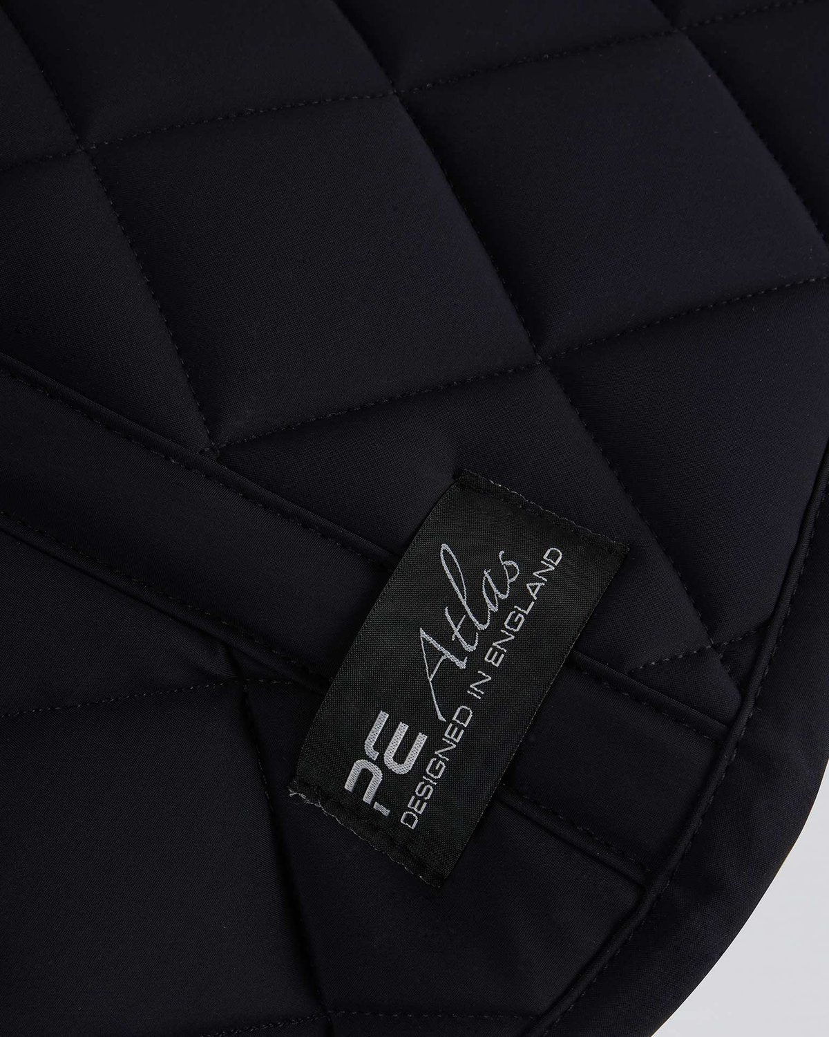 PREMIER EQUINE ATLAS Close Contact Dressage Saddle Pad, Black. Designed in England.