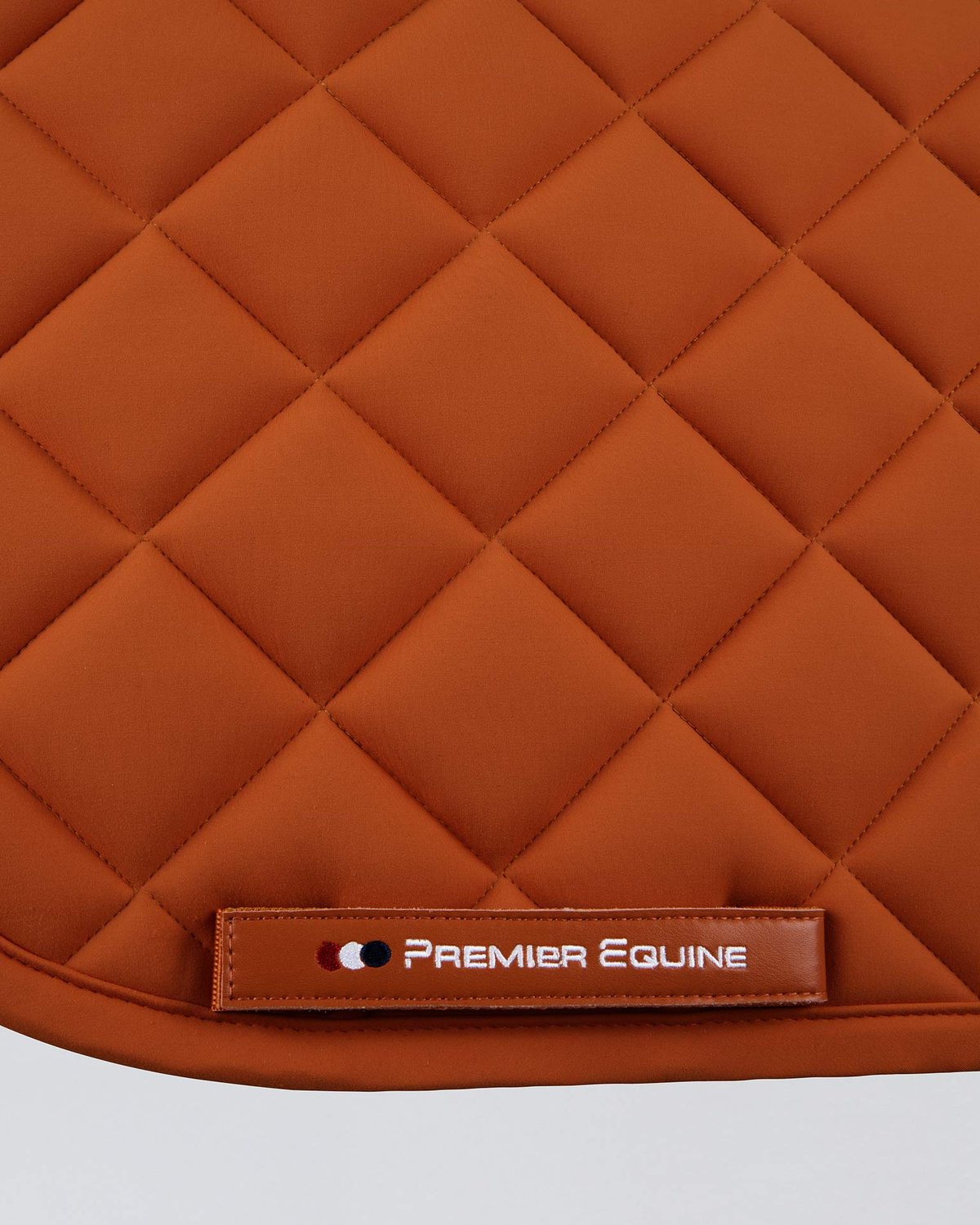 Premier Equine Atlas Close Contact Dressage Square - Burnt Orange Saddle Pad