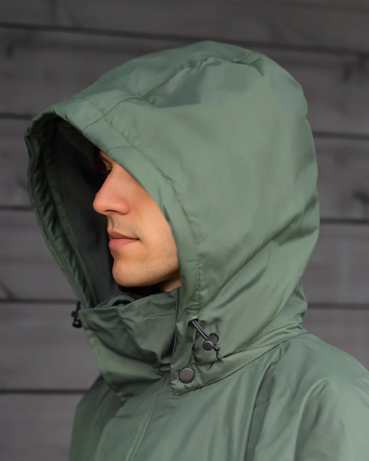 EQUIDRY Evolution Men's Thin Fleece Black Forest Green