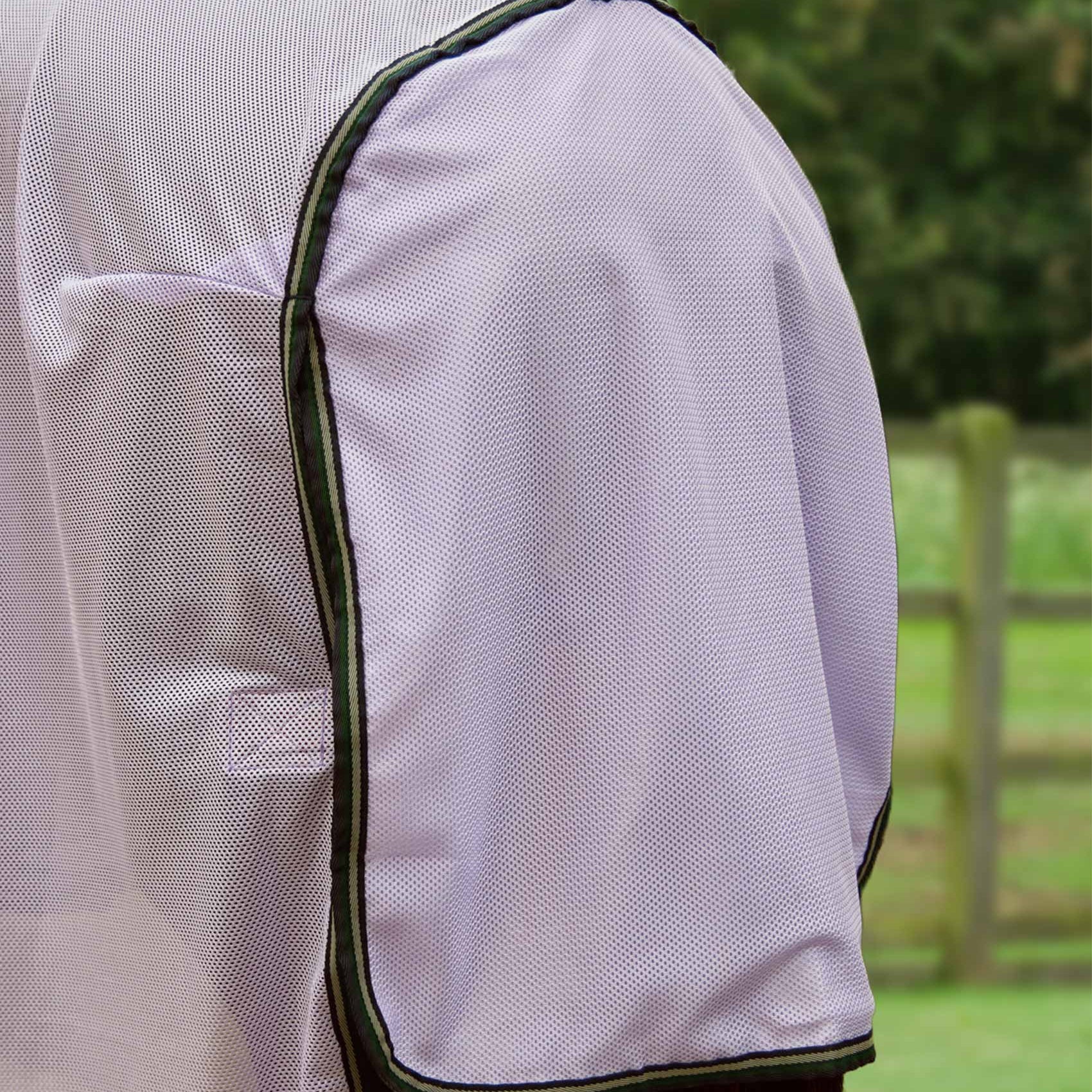 Lavender Horse Fly Rug with Detachable Neck & Belly Flap - Protect Your Horse from Flies & UV Rays!