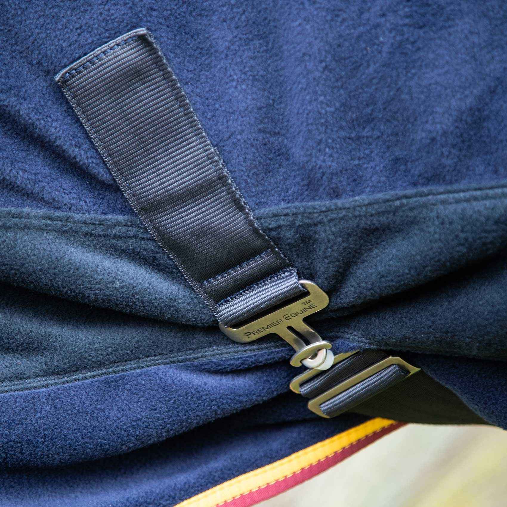 Premier Equine Buster Fleece Cooler Rug - Continental Edition Navy